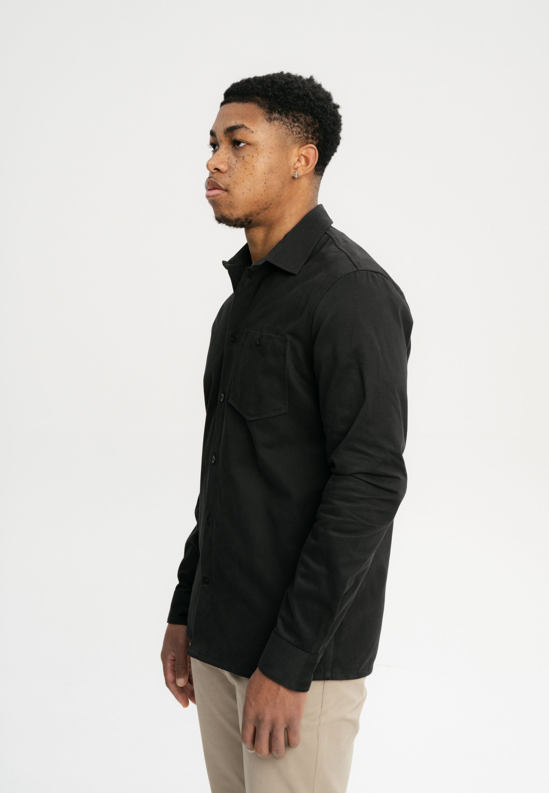 MELA Langarmhemd Twill Hemd Style ASHUTOSH clean