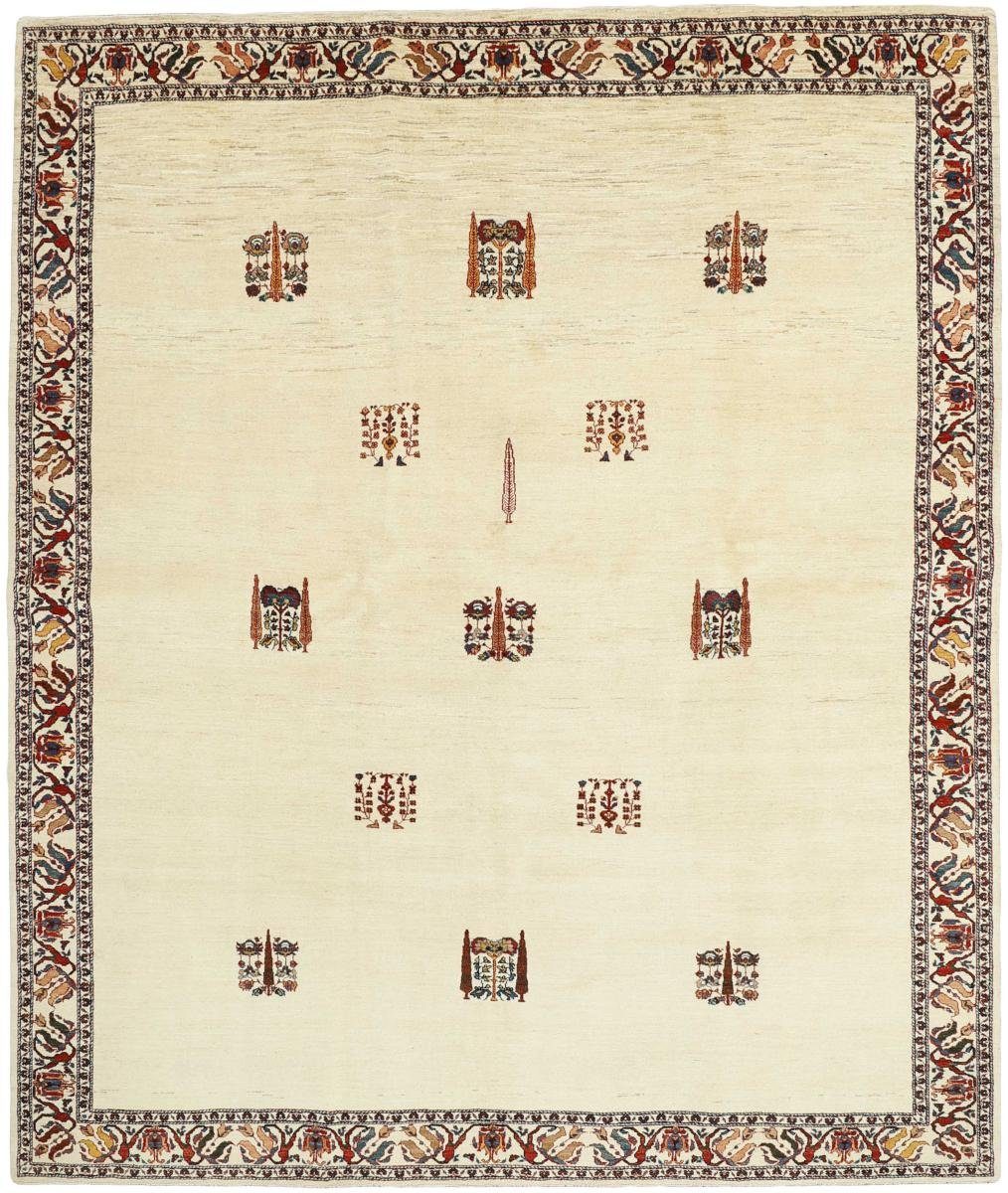 Orientteppich Ghashghai 247x298 Handgeknüpfter Orientteppich / Perserteppich, Nain Trading, rechteckig, Höhe: 12 mm | Kurzflor-Teppiche