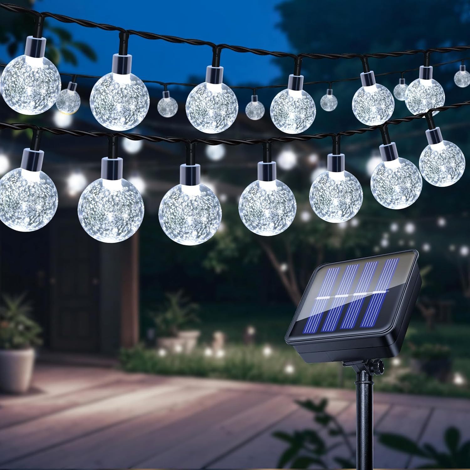 MUPOO LED Solarleuchte LED Lichterkette 5M günstig online kaufen