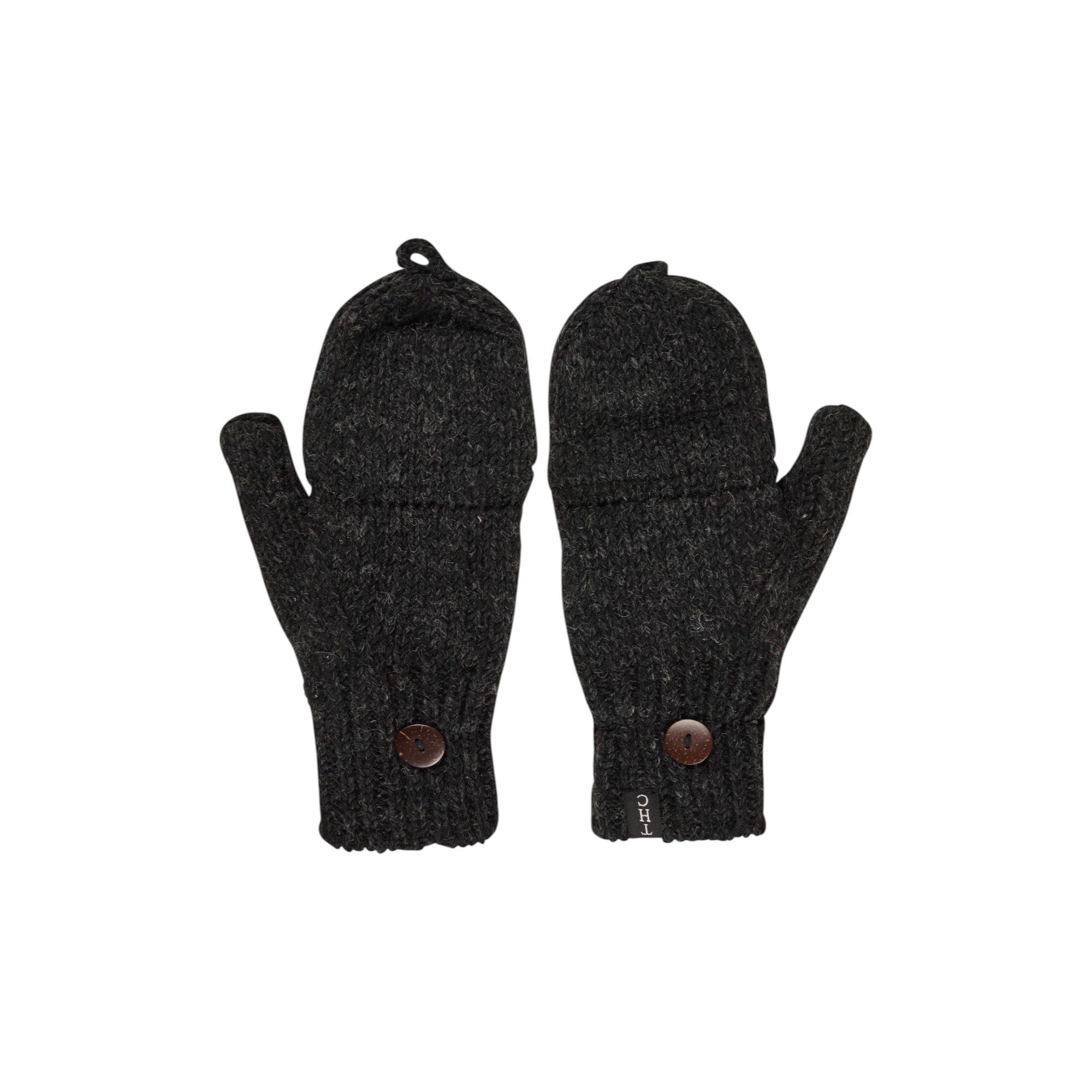 THC Natural Line Strickhandschuhe THC Klapphandschuhe 509 anthrazit (1 Paar günstig online kaufen