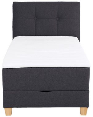 Home affaire Boxbett Lonrai, in Härtegrad H2 & H3 und XXL - Überlänge 220cm wählbar, inkl. Topper