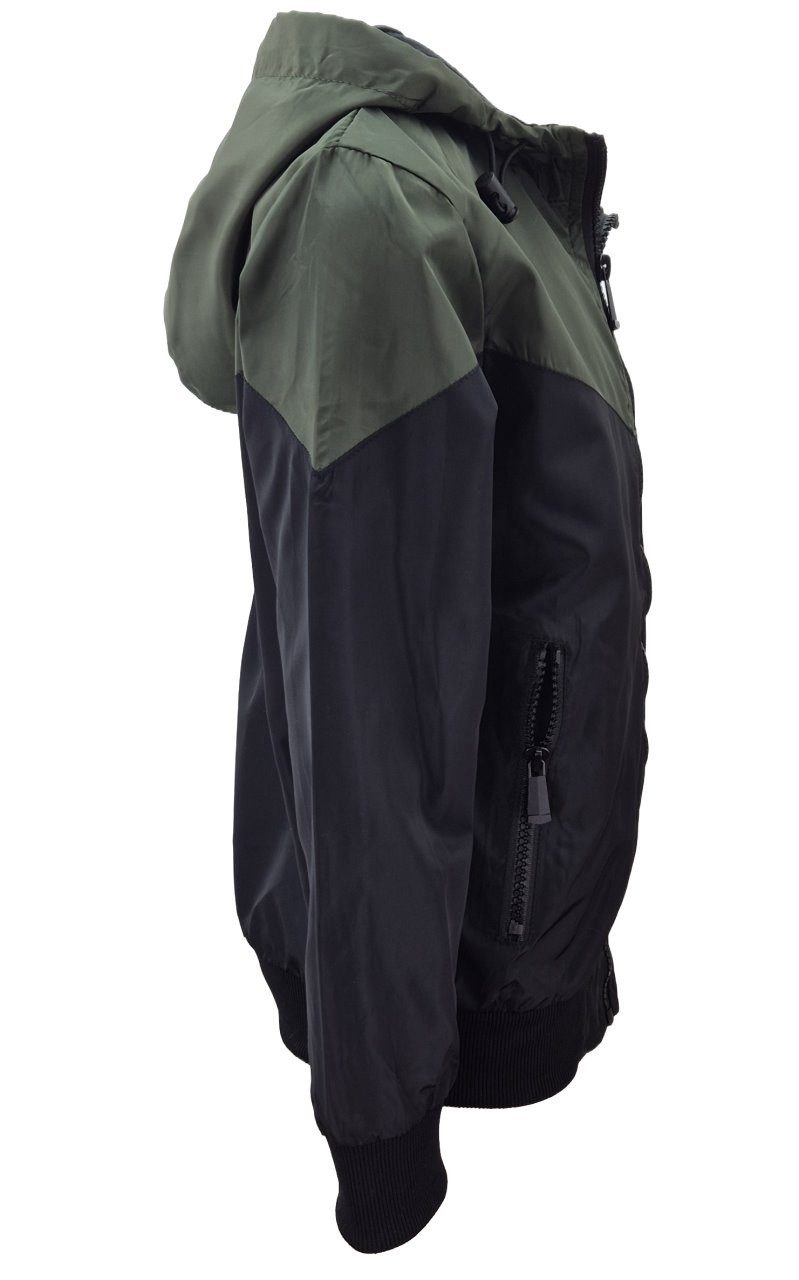 Fashion Boy Allwetterjacke Übergangsjacke mit Kapuze Kinder Jacke JH4037e