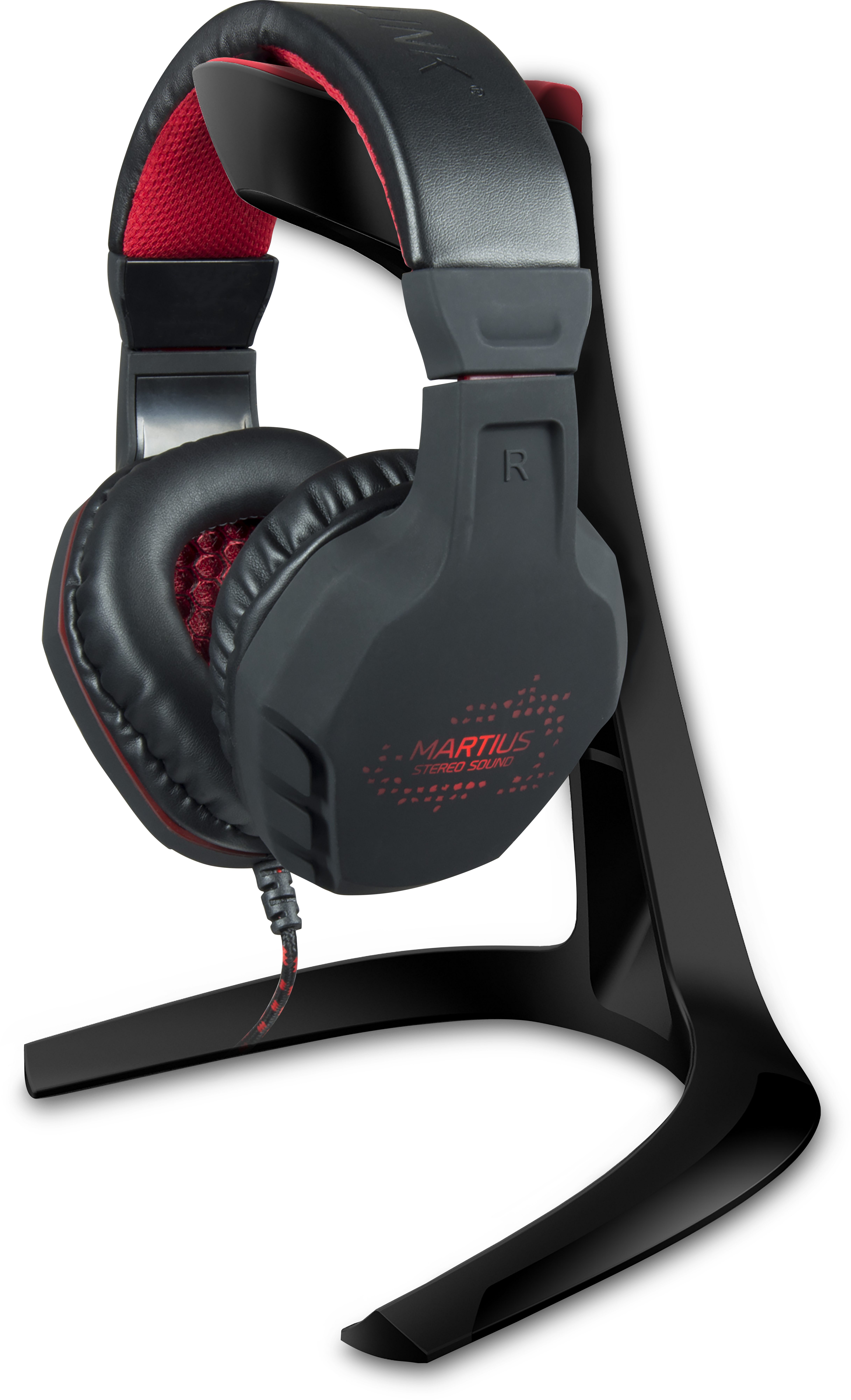 Speedlink EXCEDO Headset Stand - Gaming-Headset Zubehör (stabiler Kopfhörerhalter für den Schreibtisch)