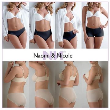 Naomi & Nicole Panty A106 Nahtloser und sehr leichter Slip mit patentierten Silikonabschluss
