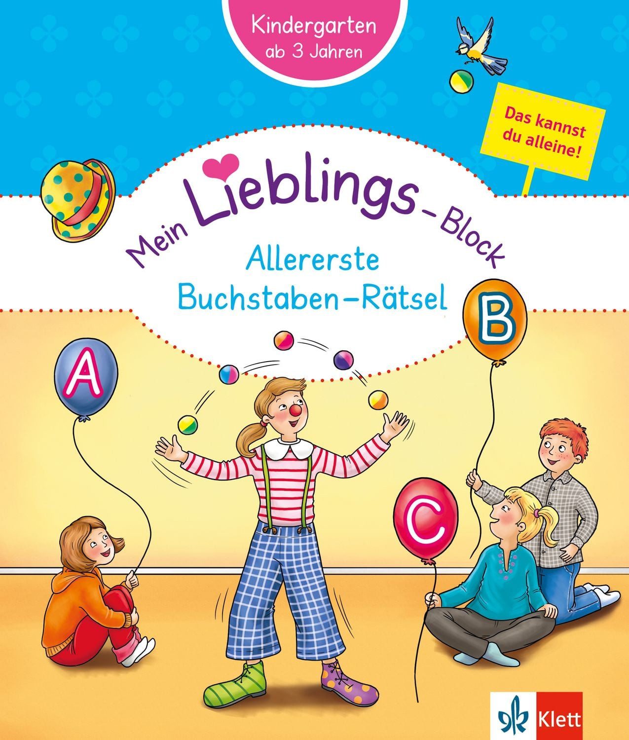 Klett Mein Lieblings-Block: Allererste Buchstaben-Rätsel / diverse