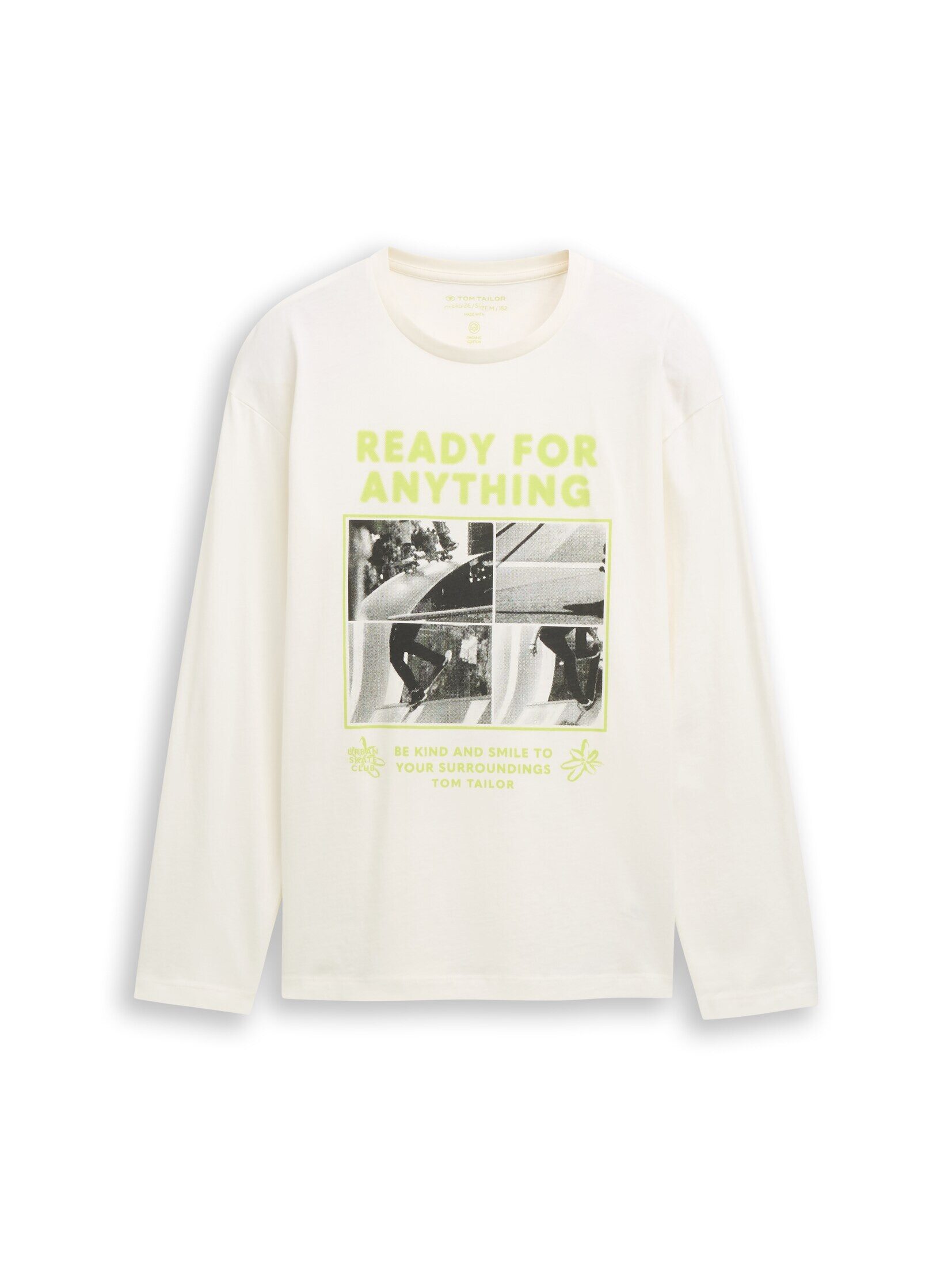 TOM TAILOR Langarmshirt T-Shirt Oversize Langarmshirt günstig online kaufen