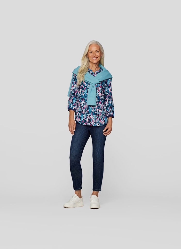 Blusenponcho Rabe / Da. Bluse / Bluse