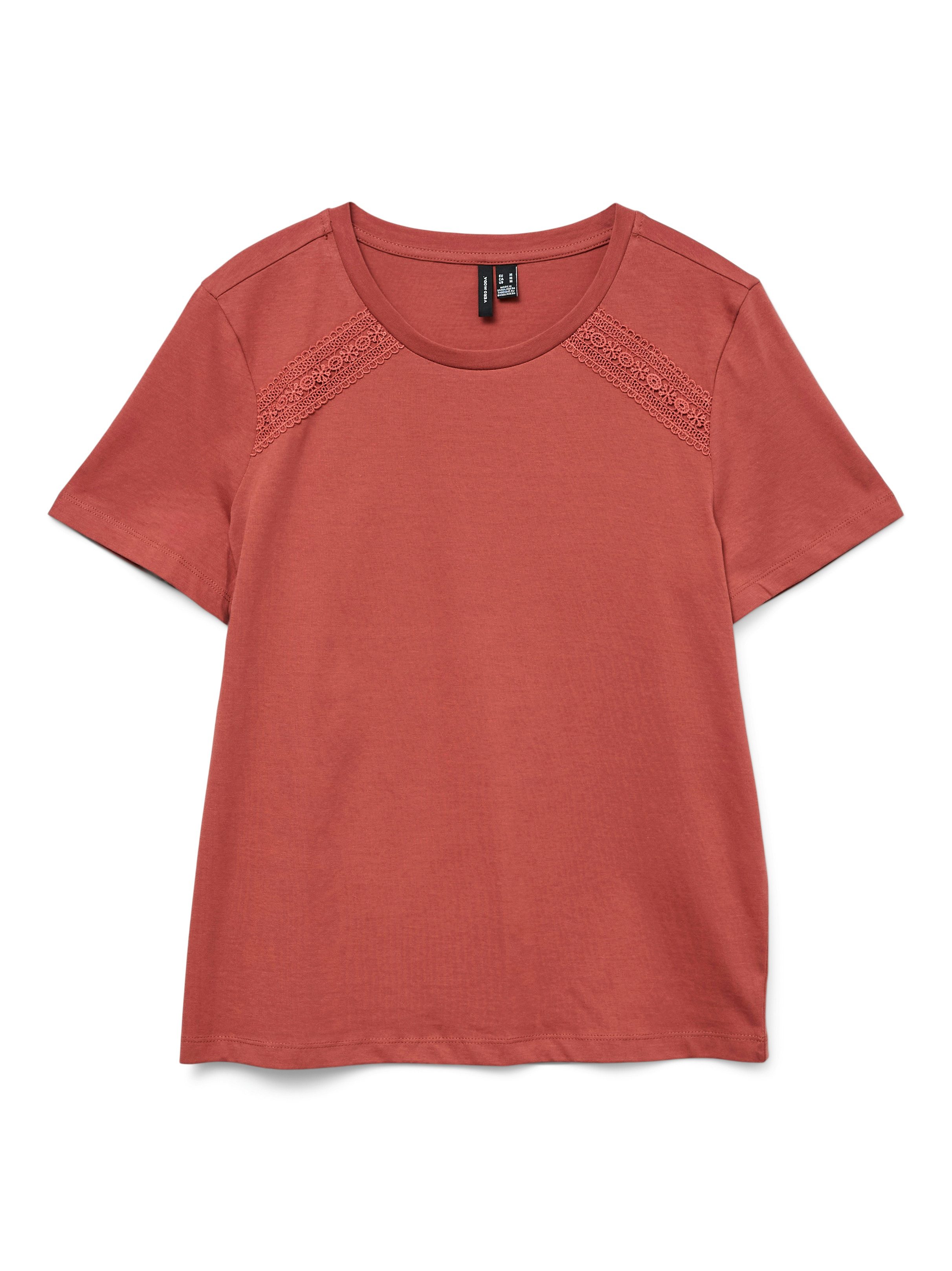 Vero Moda Kurzarmshirt VMSAVANNAH FRANCIS SS TOP BOX JRS SPE GA günstig online kaufen