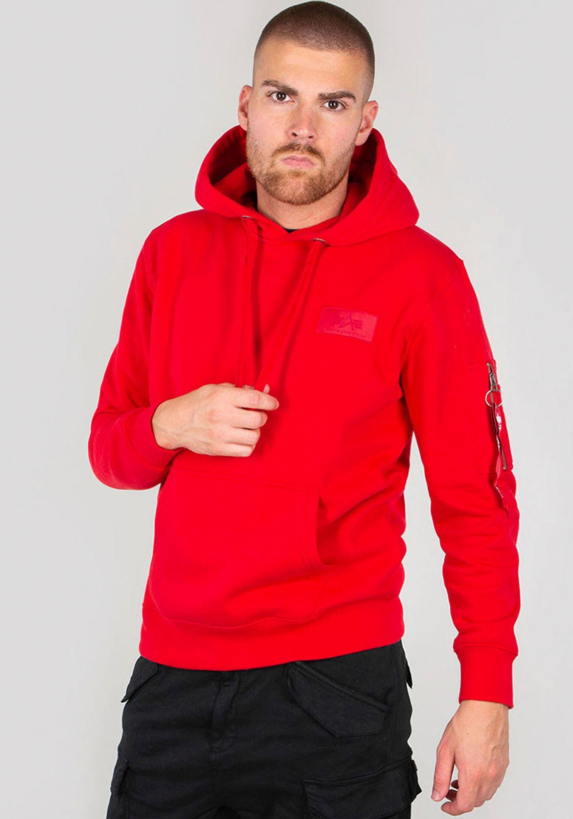 Alpha Industries Kapuzensweatshirt BACK PRINT HOODY