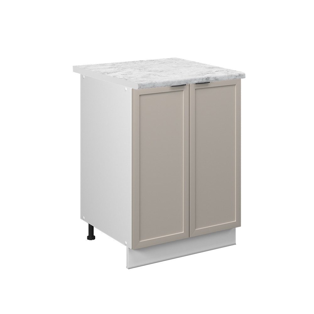 Vicco Unterschrank Fame-Line, GrauBeige/Weiß, 60 cm, günstig online kaufen