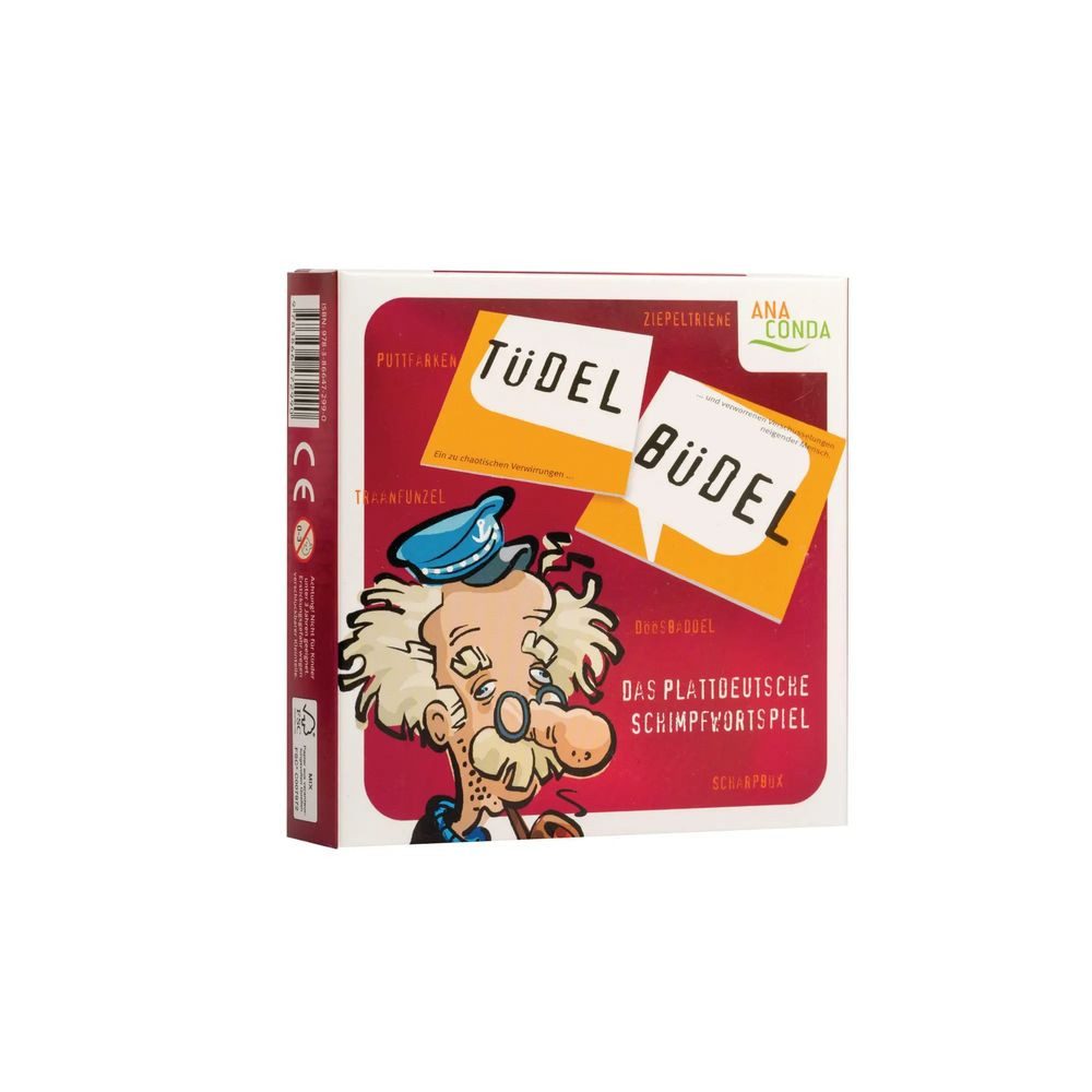 Anaconda Spiel Tüdelbüdel - Das Plattdeutsche Schimpfwortspiel