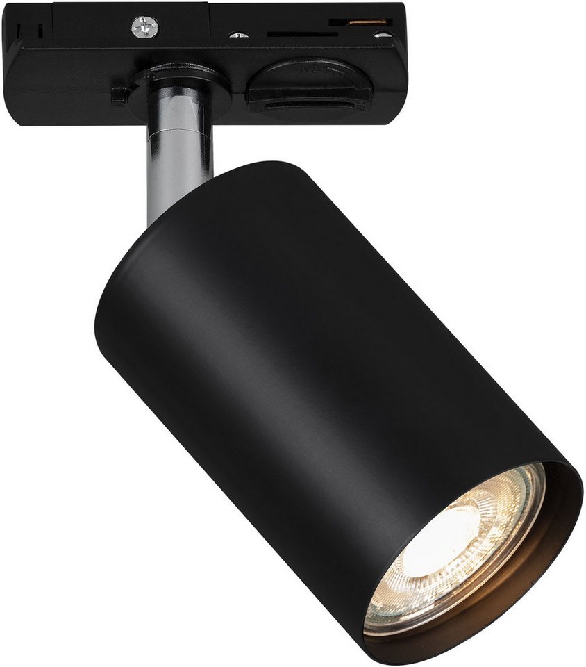 Briloner Leuchten Schienensystem-Leuchten RAIL, ohne Leuchtmittel, Spotlight 138 mm Schwarz max. 9W Schienensystem Rail Wohnzimmer Büro