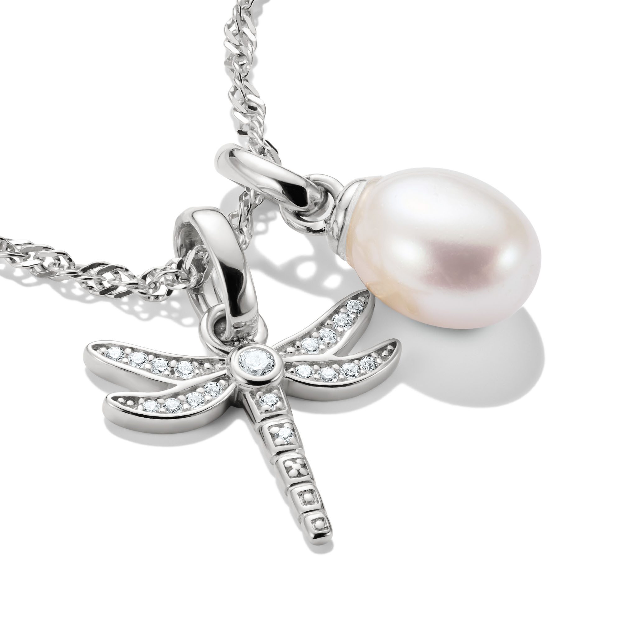 THOMAS SABO Charm Perle Charm Süßwasserzuchtperle - Connect, mit Süßwasserzuchtperle