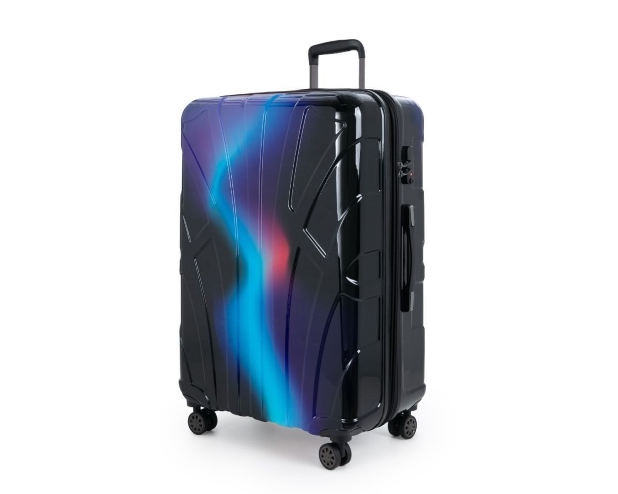 Suitline Trolley S1, 4 Rollen, Großer Reisekoffer XL Koffer mit Erweiterung günstig online kaufen