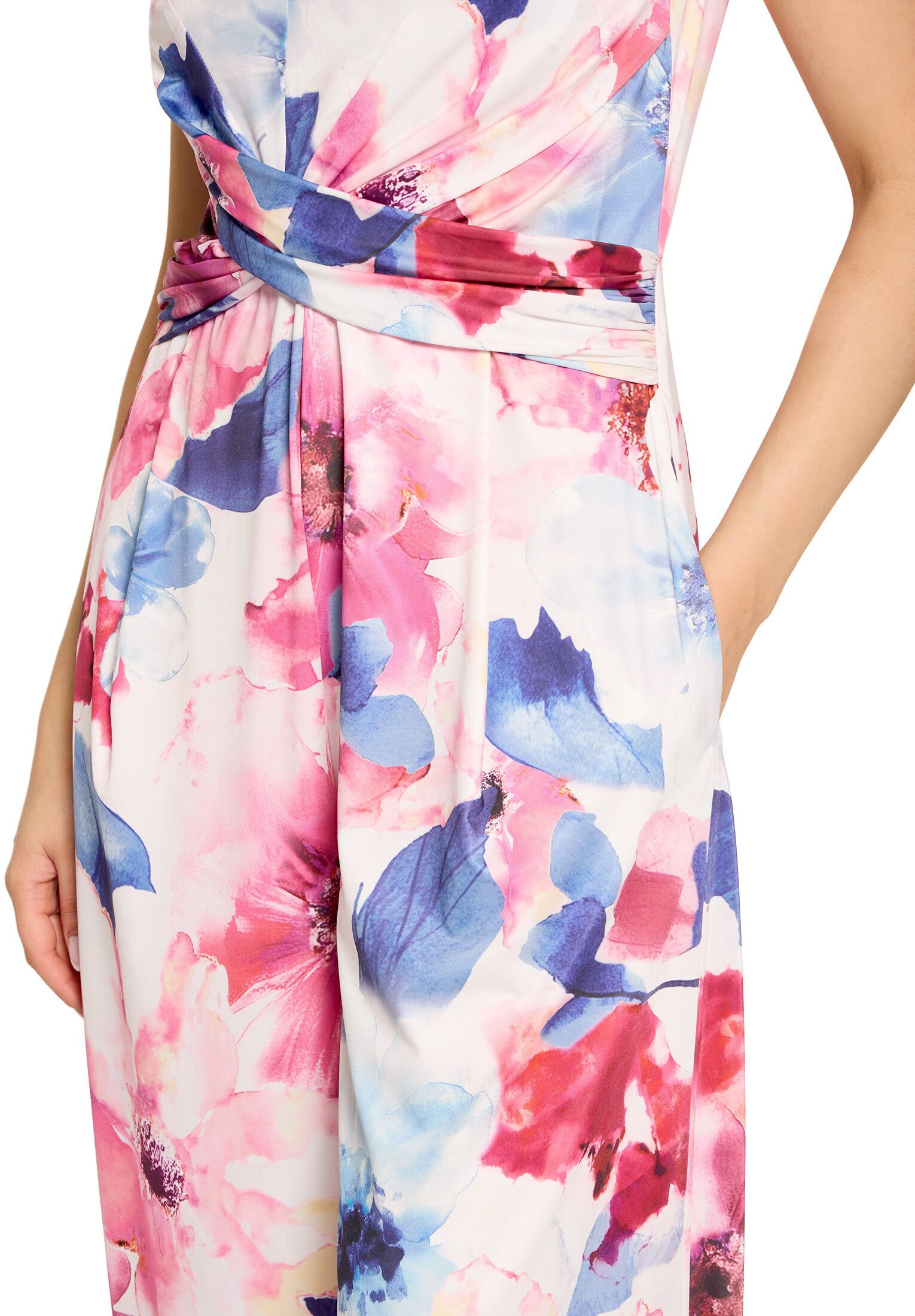 Vera Mont Overall Damen mit Raffung (1-tlg)