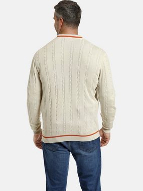 Charles Colby Cardigan DUKE CATHBAD im stylischen Zopfmuster