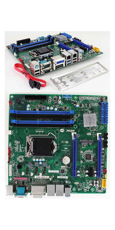 Mitac Mitac PH10LU-T Micro-ATX (Intel Q87, LGA1150) [1x PCIe x16, 1x PCIe x4 Mainboard