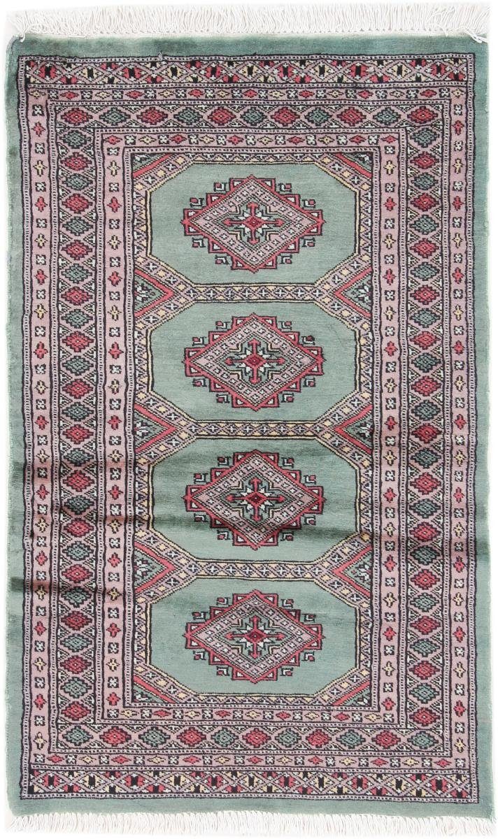 Orientteppich Pakistan 78x126 Handgeknüpfter Orientteppich, Nain Trading, rechteckig, Höhe: 5 mm
