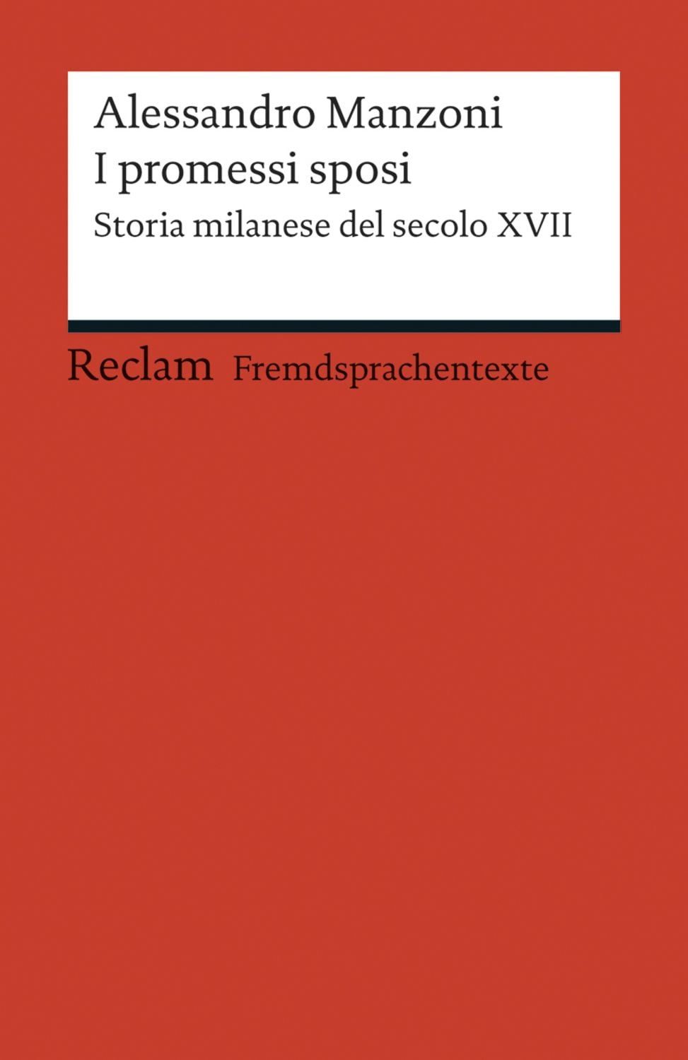 I promessi sposi / Alessandro Manzoni