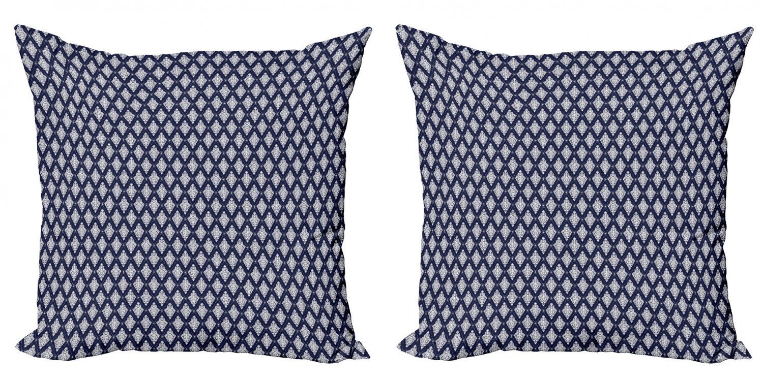 Kissenbezüge Modern Orient-Damast-Muster-Inspired Doppelseitiger (2 Abakuhaus Stück), Boho Digitaldruck, Accent