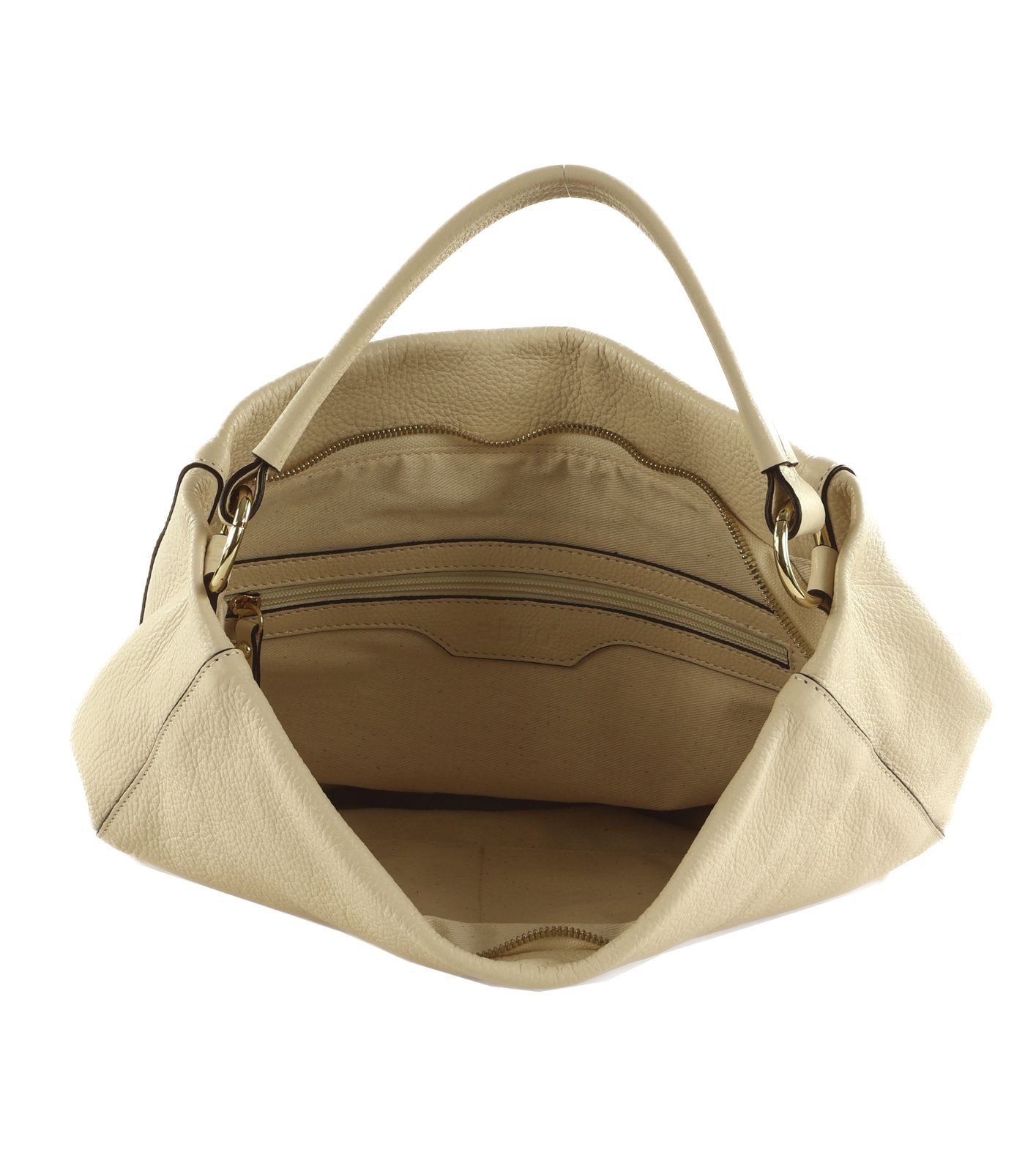 Abro Schultertasche Hobo Bag Mia, aus echtem Leder