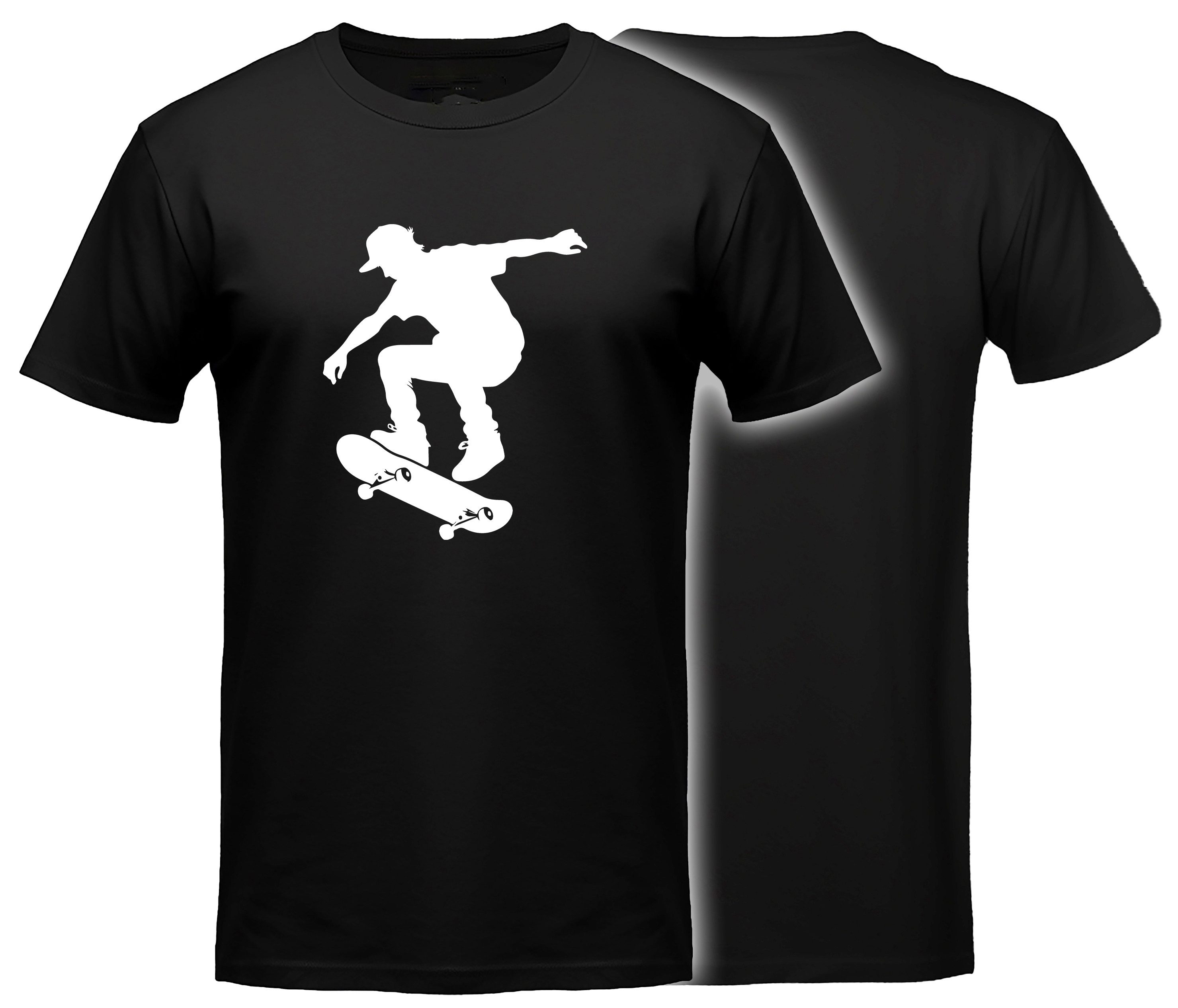 T-Shirt Skater print shirt