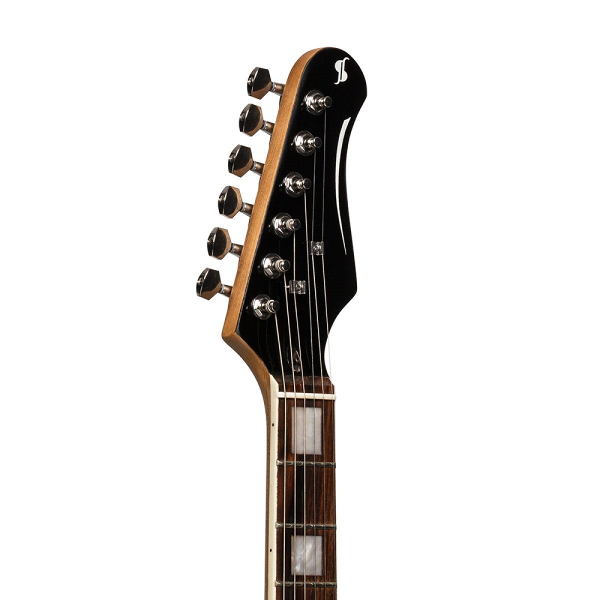 Stagg E-Gitarre SES-60 NAT E-Gitarre mit Korpus aus massiver Erle