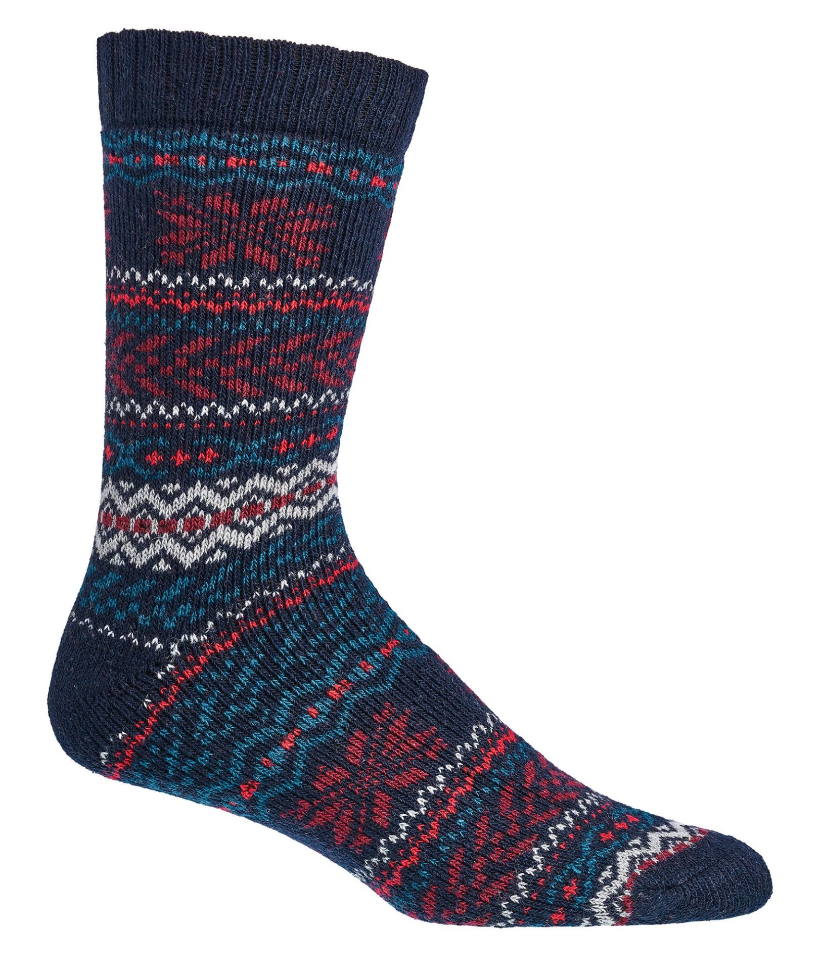 Wowerat Freizeitsocken 2 Paar Hygge-Socken mit Wolle, Damen & Herren, schöne Farben sortiert