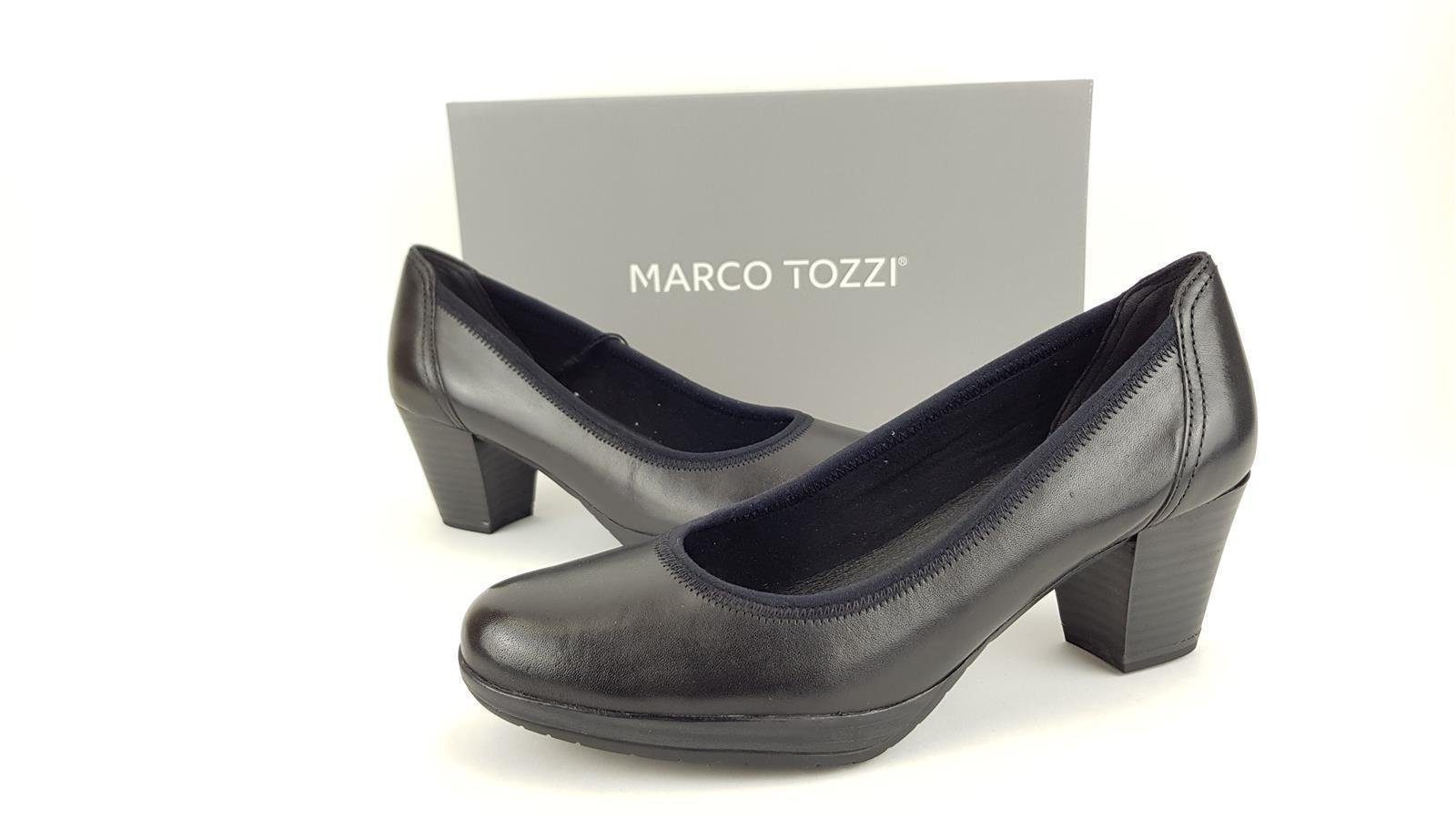 MARCO TOZZI Marco Tozzi Damen Plateau Pumps schwarz, 4,5 cm Absatz Pumps