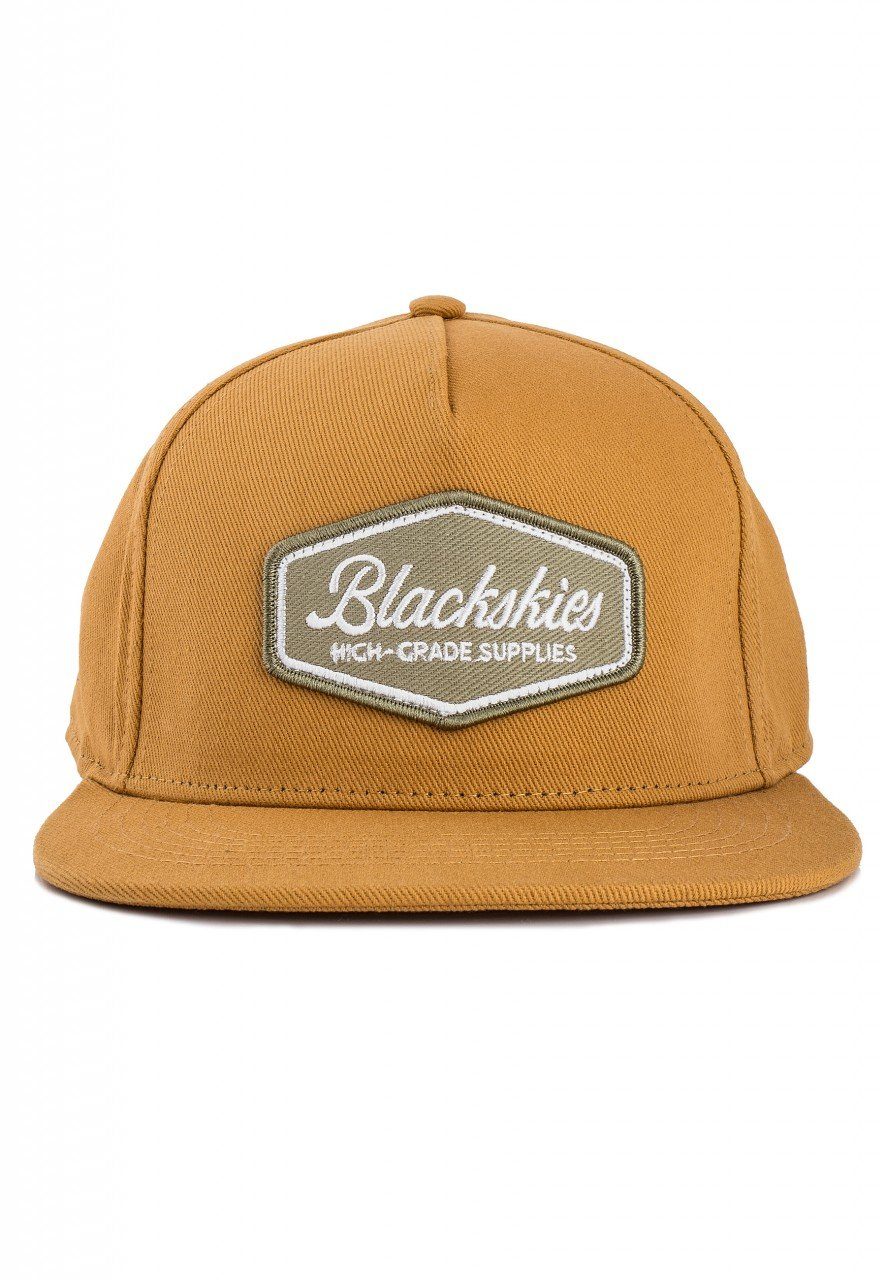 Blackskies Snapback Cap Mustard Snapback Osis - Cap