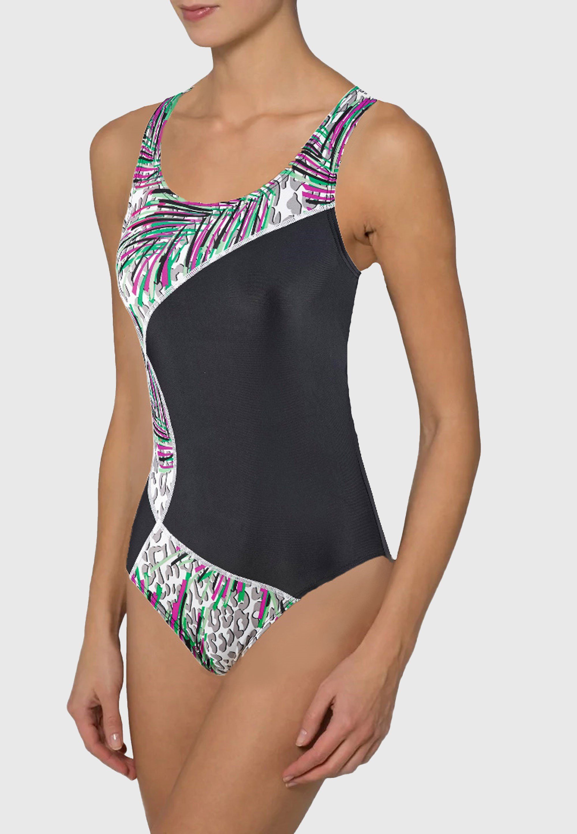 Beco Beermann Badeanzug Maxpower Swimsuit BECO- Aqua-Leo in sportlichem Design