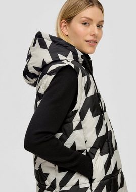 s.Oliver Funktionsjacke Steppjacke mit abnehmbaren Ärmeln