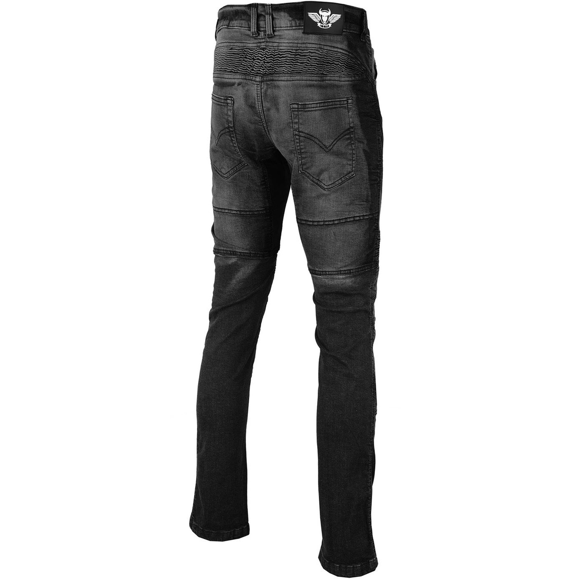 BULLDT Motorradhose JEANS-010 Damen (mit 4 abnehmbaren Protektoren) BULLDT Damen Jeans Gefüttert mit Aramid-Stoff