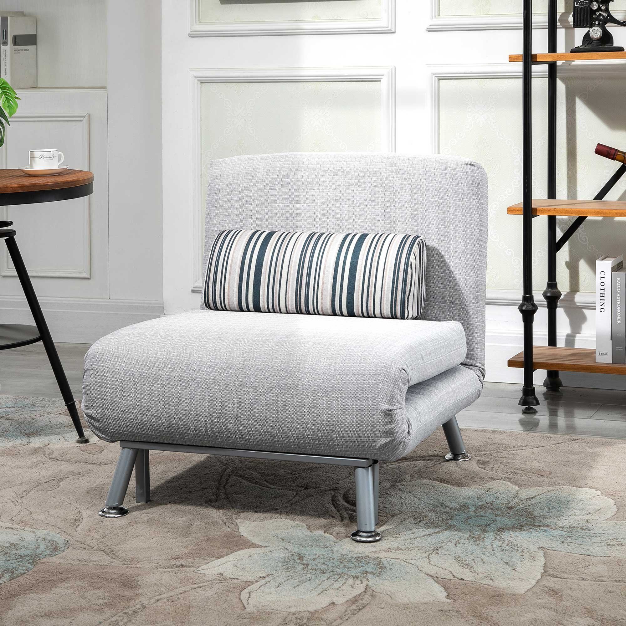 HOMCOM Sessel Schlafsofa, Klappmatratze, Bett, Gästebett günstig online kaufen