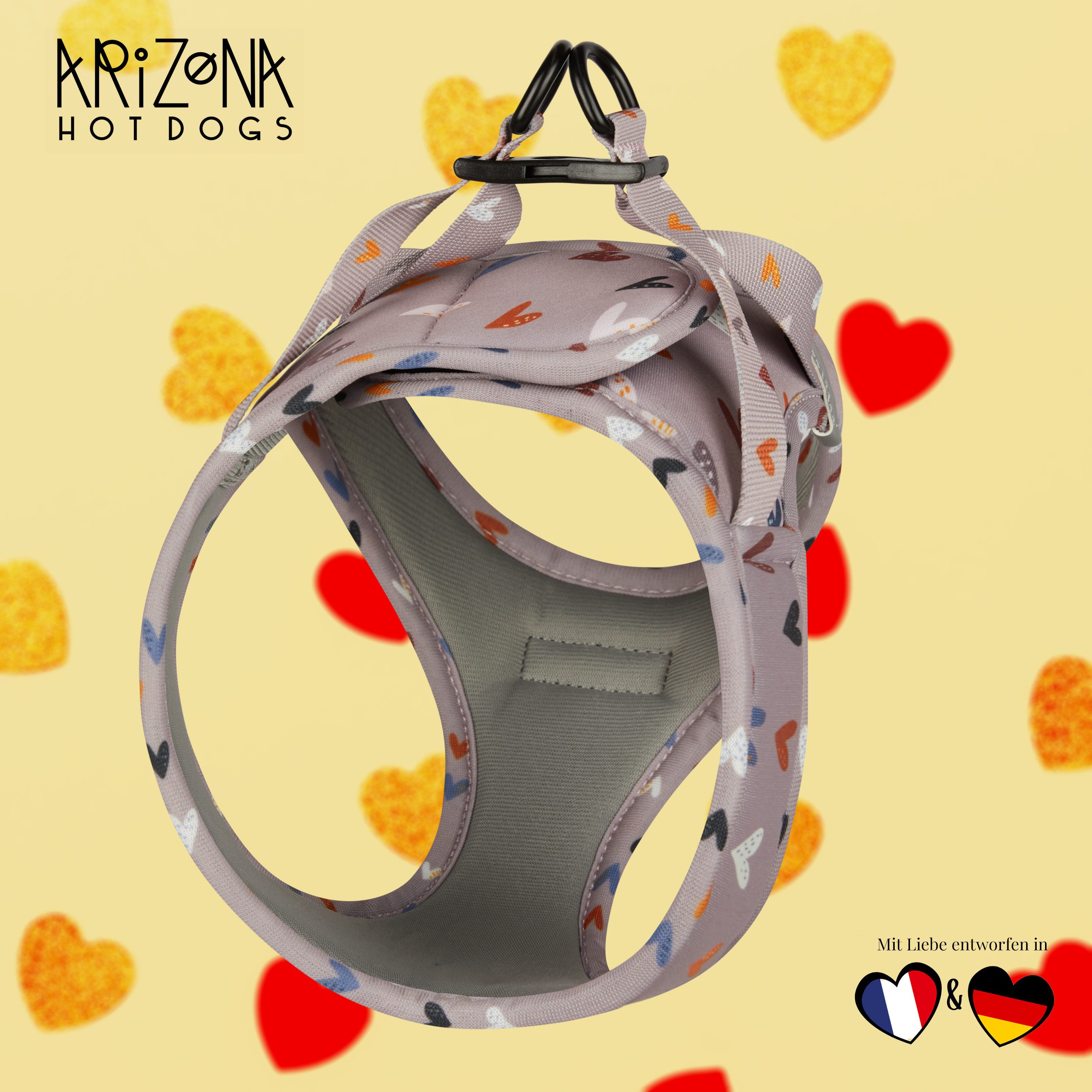 ARIZONA HOT DOGS Hunde-Geschirr Step-In Neopren, günstig online kaufen