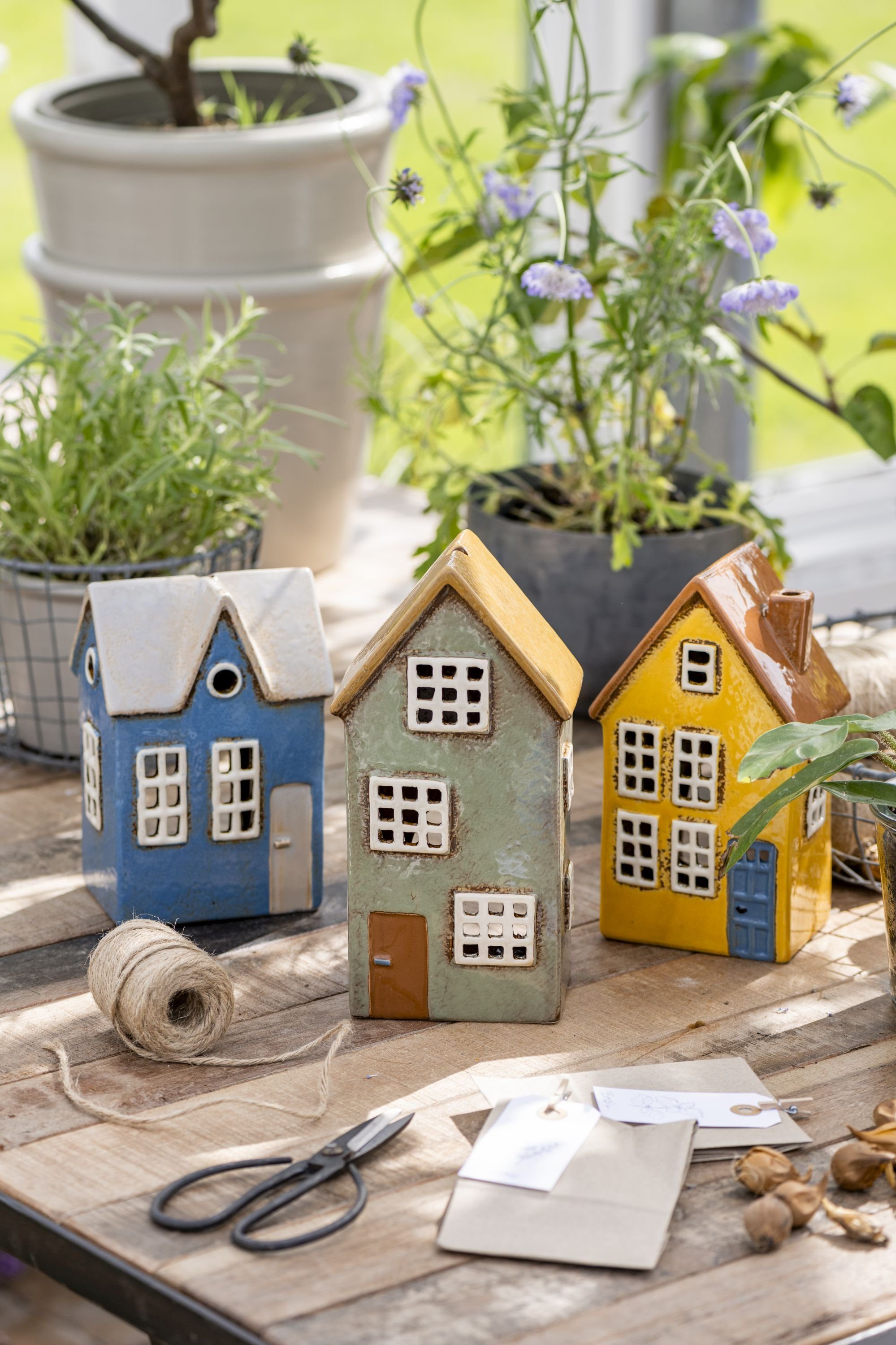 Ib Laursen Teelichthalter Lichterhaus Teelichthalter Teelichthaus Windlicht günstig online kaufen