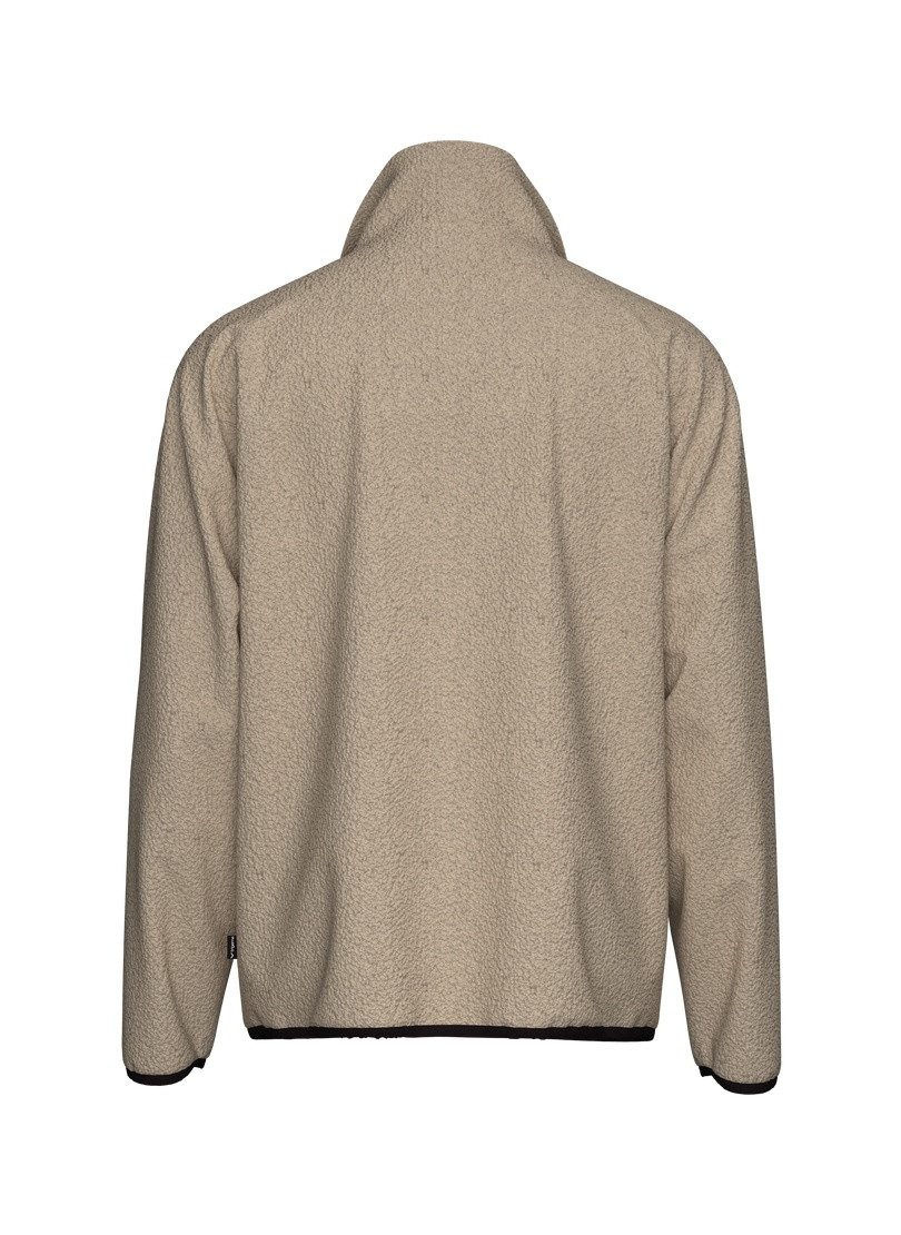Trigema Sweater TRIGEMA Langarmshirt aus Bouclé mit Stehkragen – Bild 4 von 4