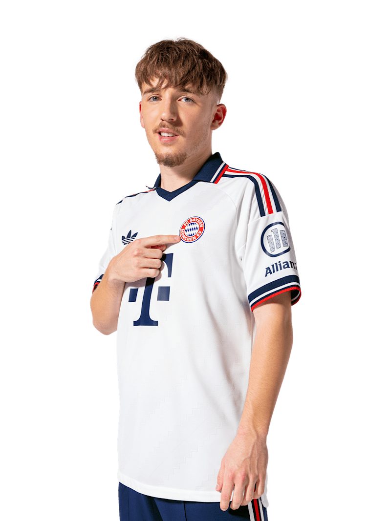 adidas Performance Fußballtrikot FC Bayern München, Authentic Trikot Away 26-27, Herren, weiß