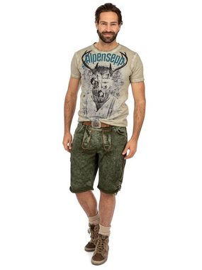 Hangowear Trachtenhose Trachtenjeans RALKO Short army