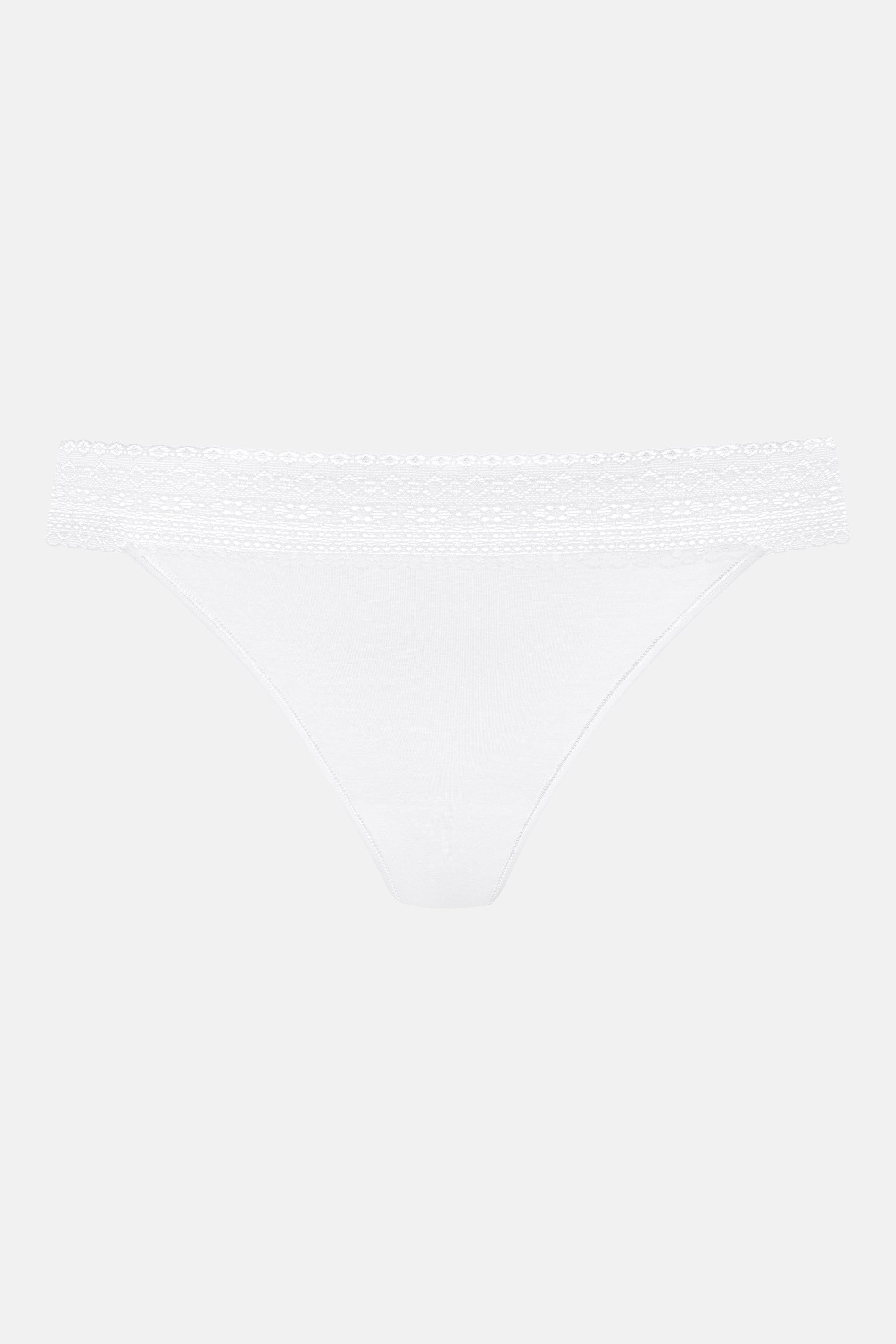 Mey String Mey String Serie Modal Lace Uni String (1-St., 1) Stilvoller Basic-String, weiches Modal, mit Baumwoll-Zwickel