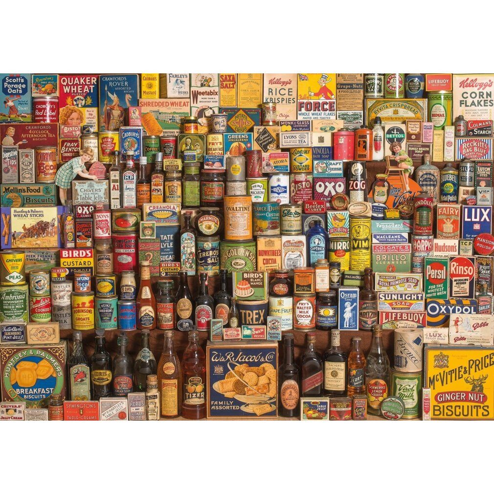 GIBSONS Puzzle GIBSONS Puzzle Marken, die Großbritannien aufgebaut haben 1000 Teile, Puzzleteile