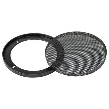 tomzz Audio Lautsprecher Gitter Grill für 130mm DIN Lautsprecher schwarz 2-teilig Auto-Lautsprecher