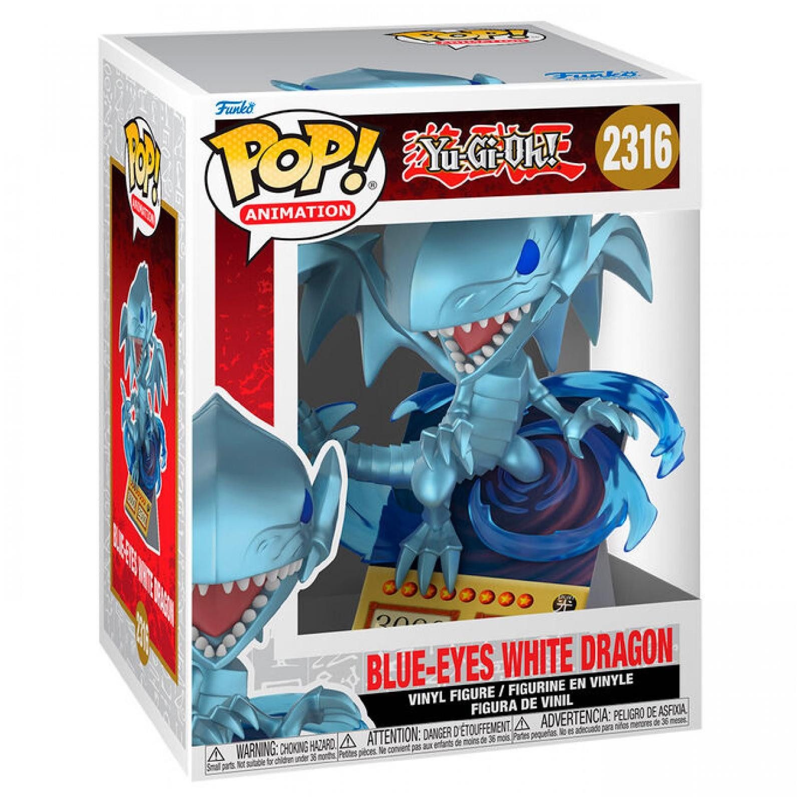 Funko Sammelfigur POP figure Premium Yu-Gi-Oh! Blue-Eyes White Dragon #2316