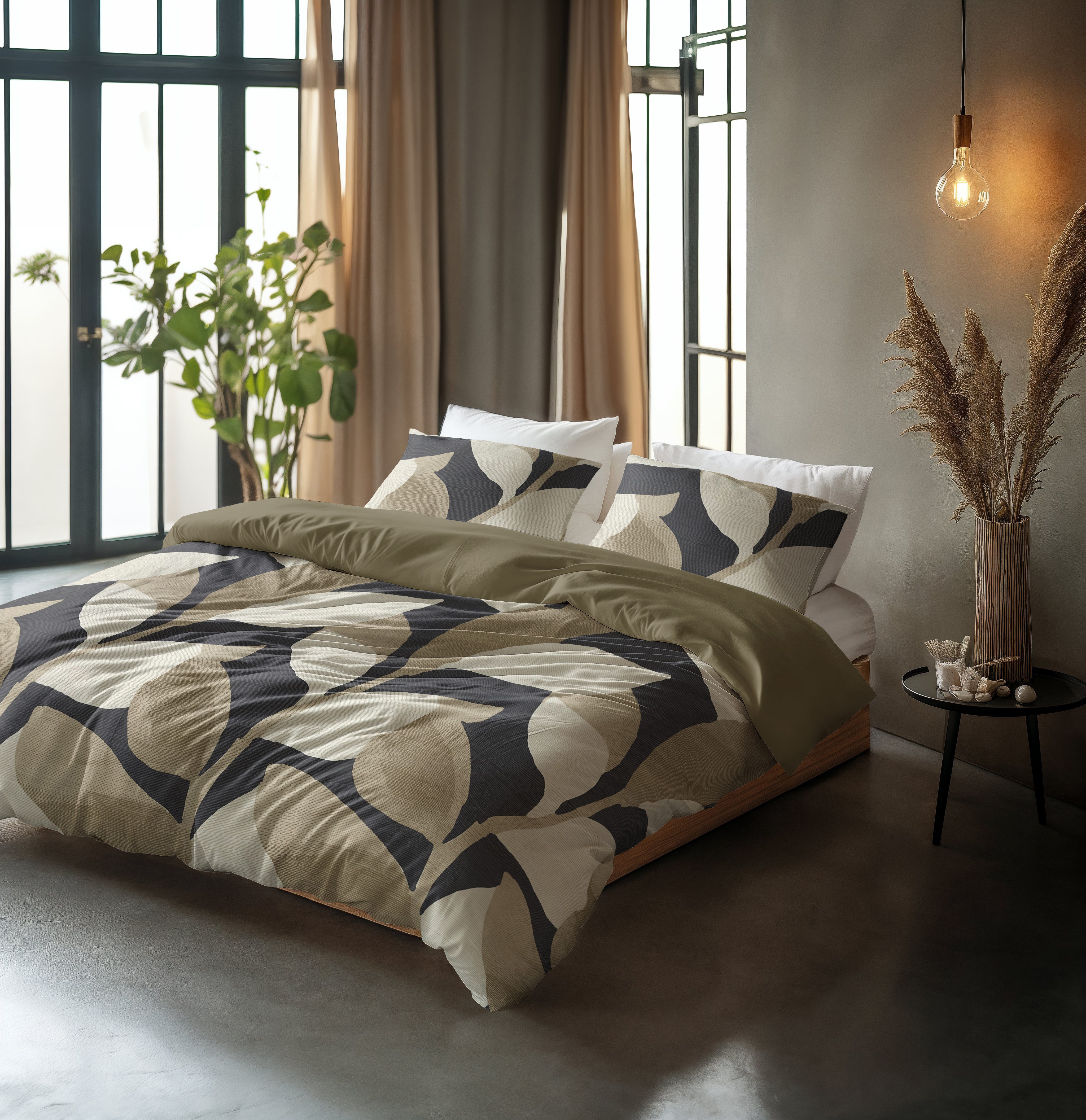 Sitheim-Europe Bettwäsche Graphic Garden Baumwolle Bettbezug günstig online kaufen