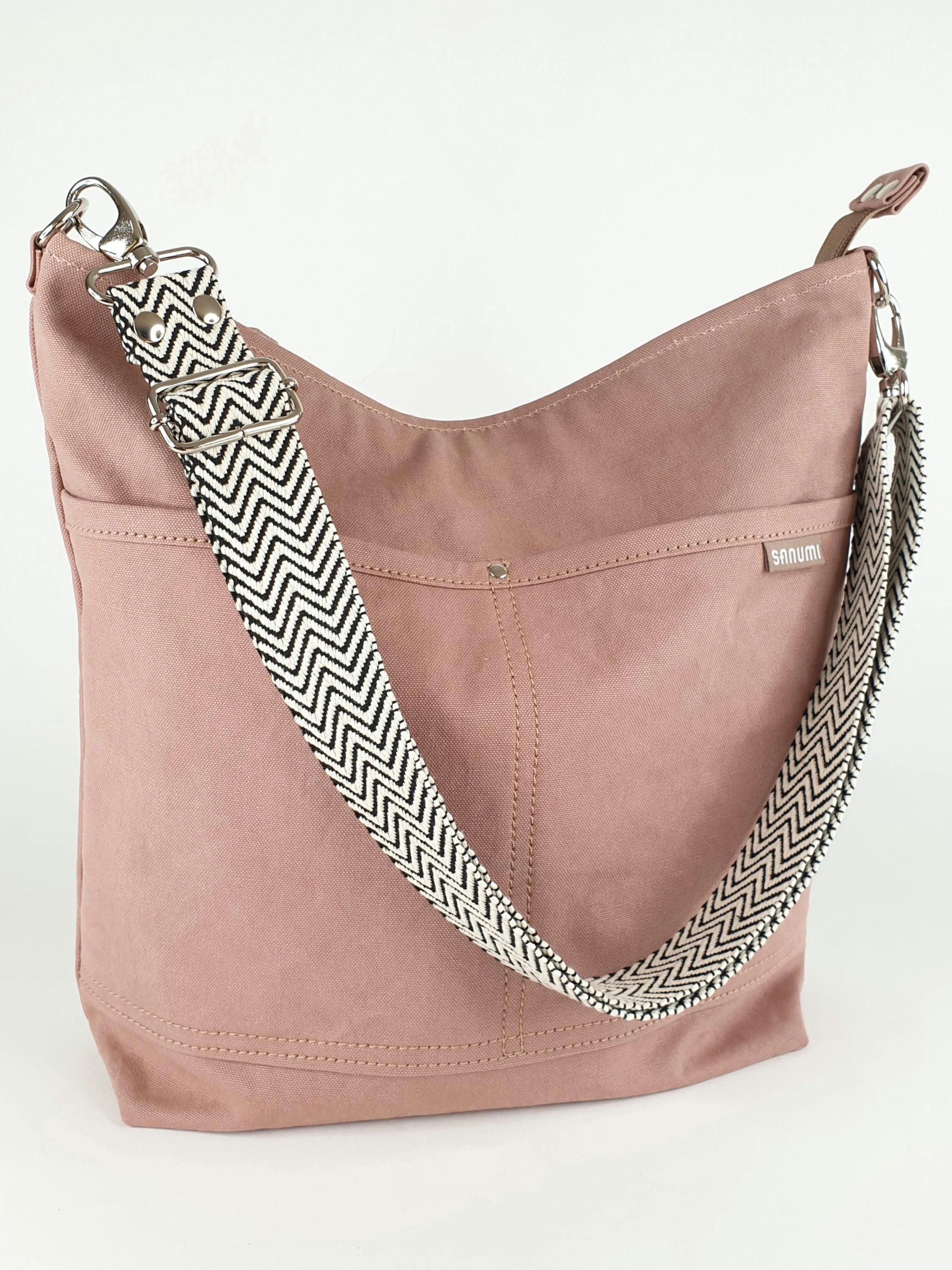 sanumi Umhängetasche Canvas Hobobag günstig online kaufen