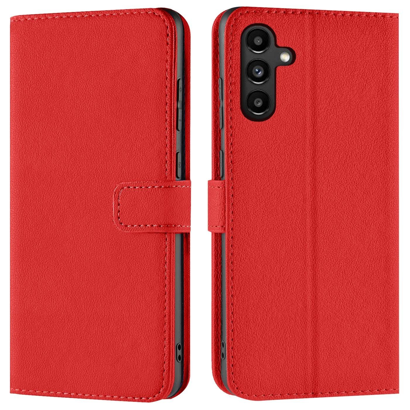 CoolGadget Handyhülle Wallet Klapp Tasche Book Case für Samsung Galaxy A13 5G / A04s 6,5 Zoll, Hülle Klapphülle Flip Cover Etui Schutzhülle