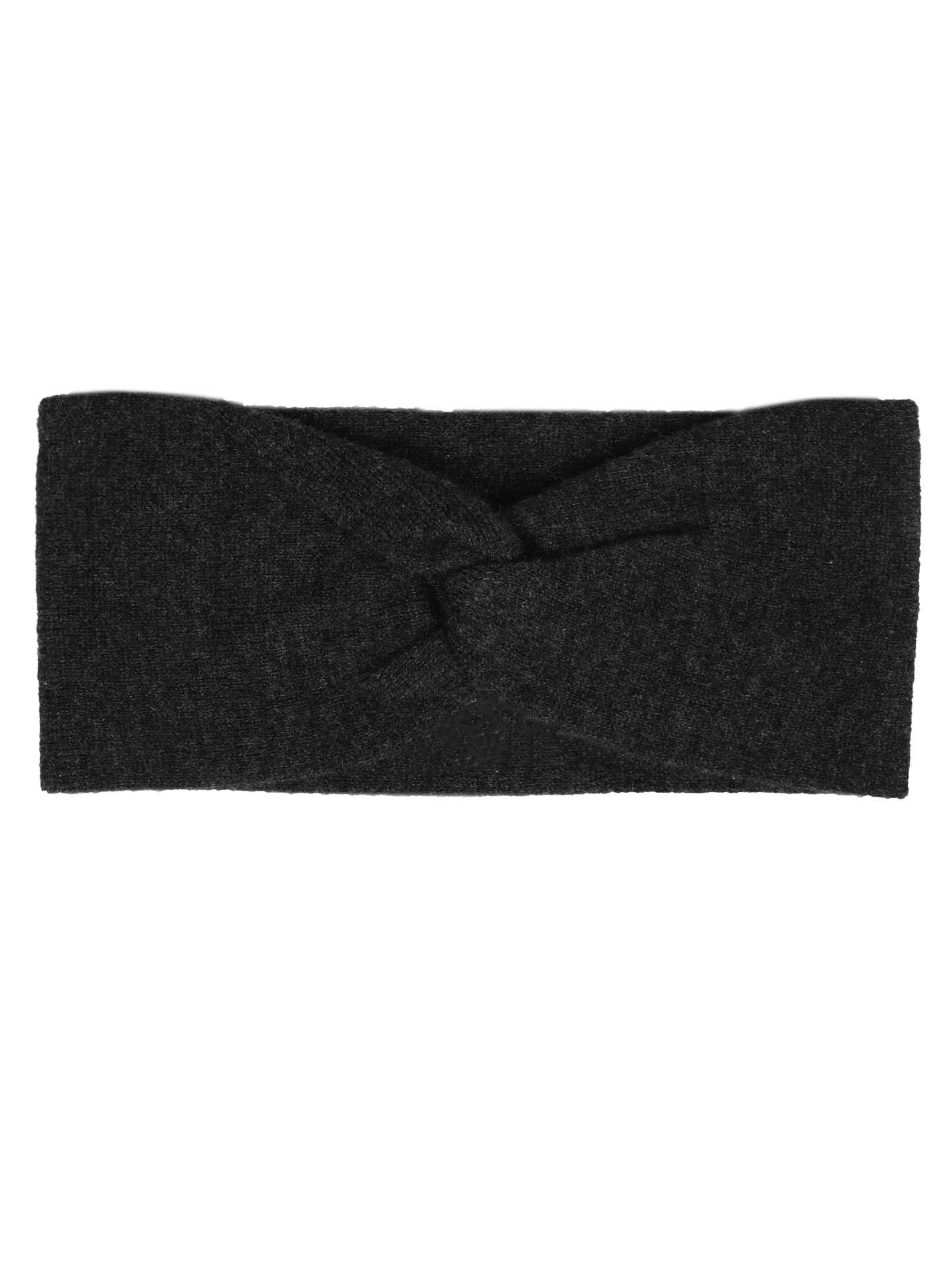 Zwillingsherz Stirnband "Classic" Knoten vorn, Cashmere, Feinstrick günstig online kaufen