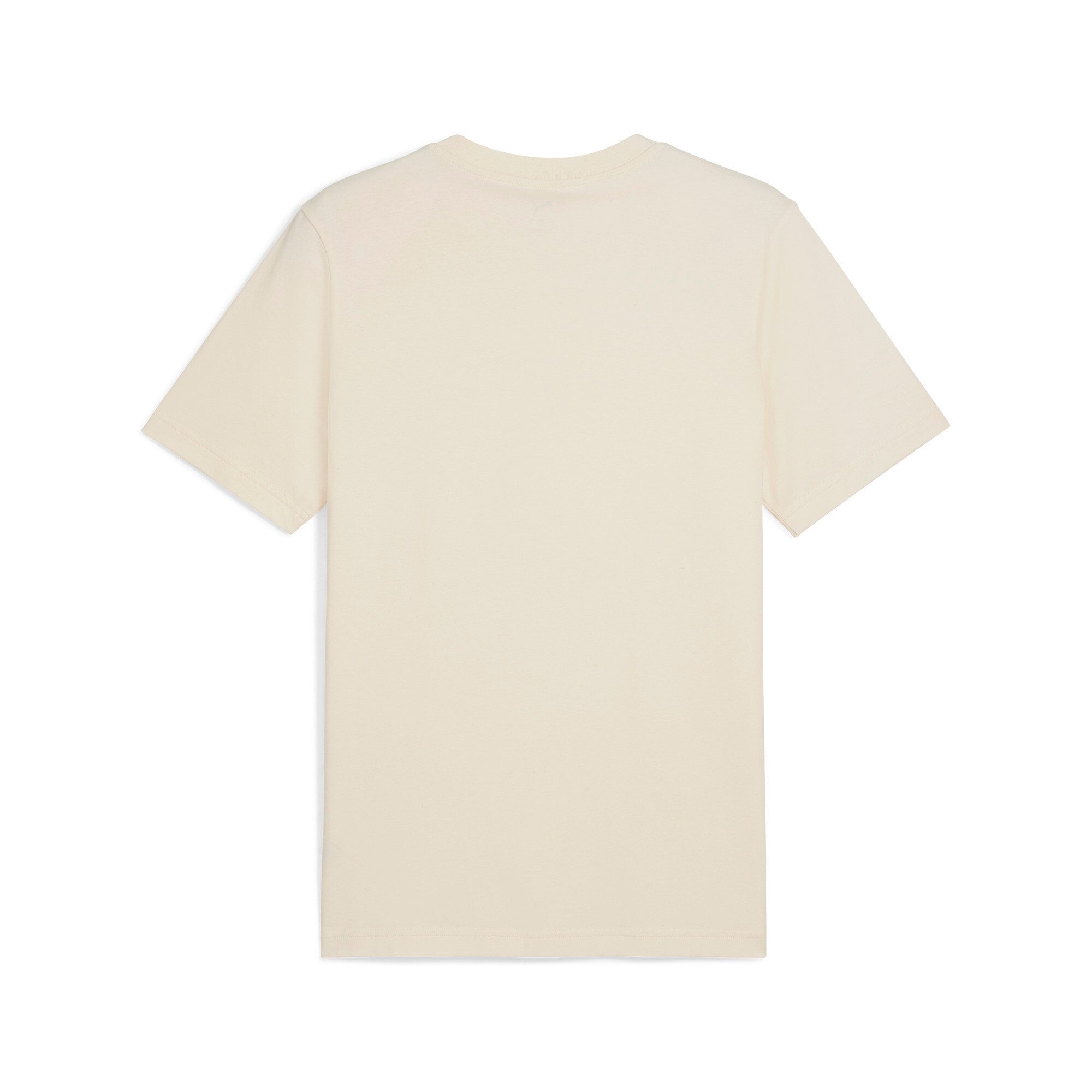 PUMA T-Shirt ESS ELEVATED TEE Kurzarmdesign, Rundhalsausschnitt, aus Baumwolle