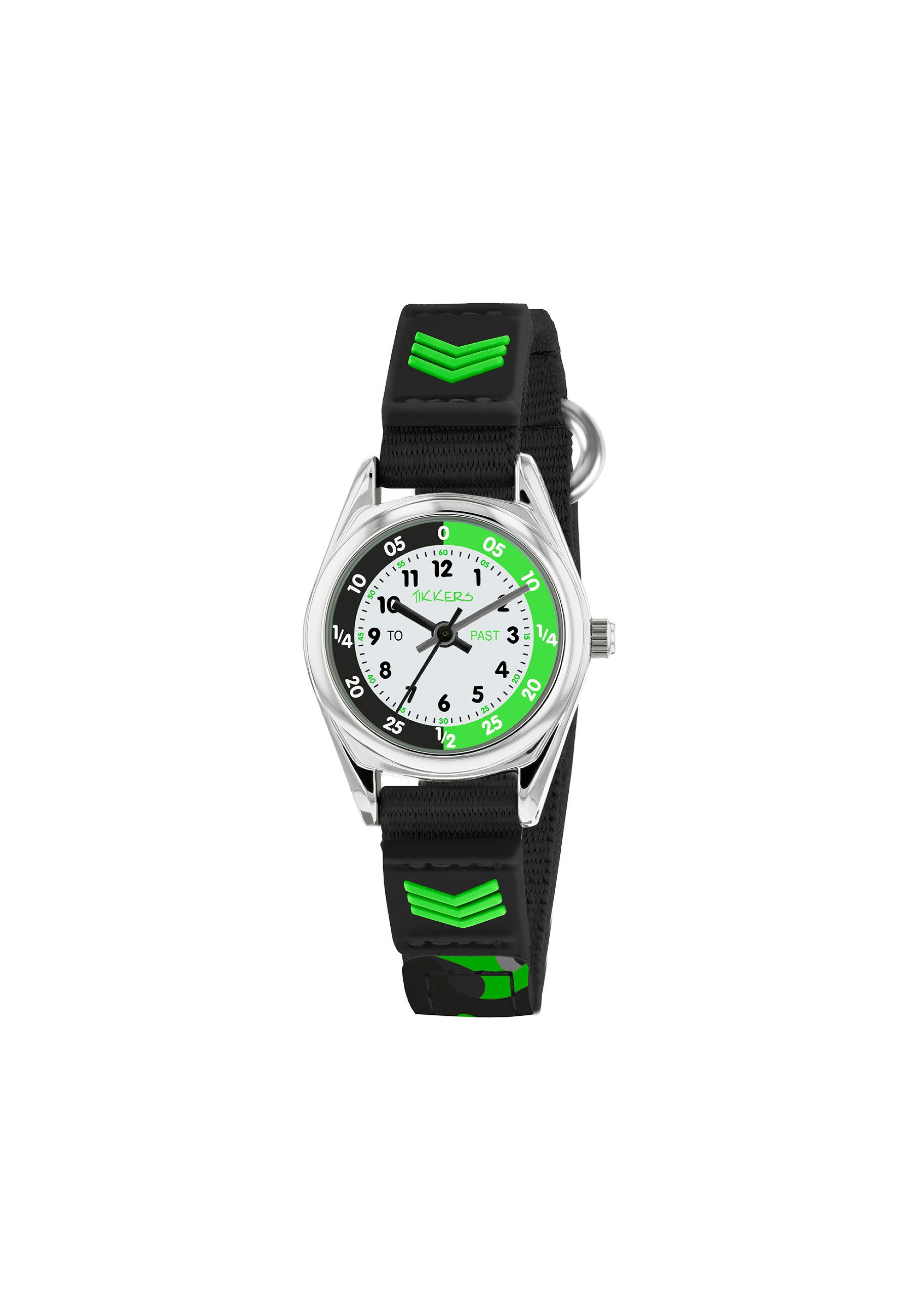 Tikkers Quarzuhr Tikkers Velcro Time Teacher, (Set)
