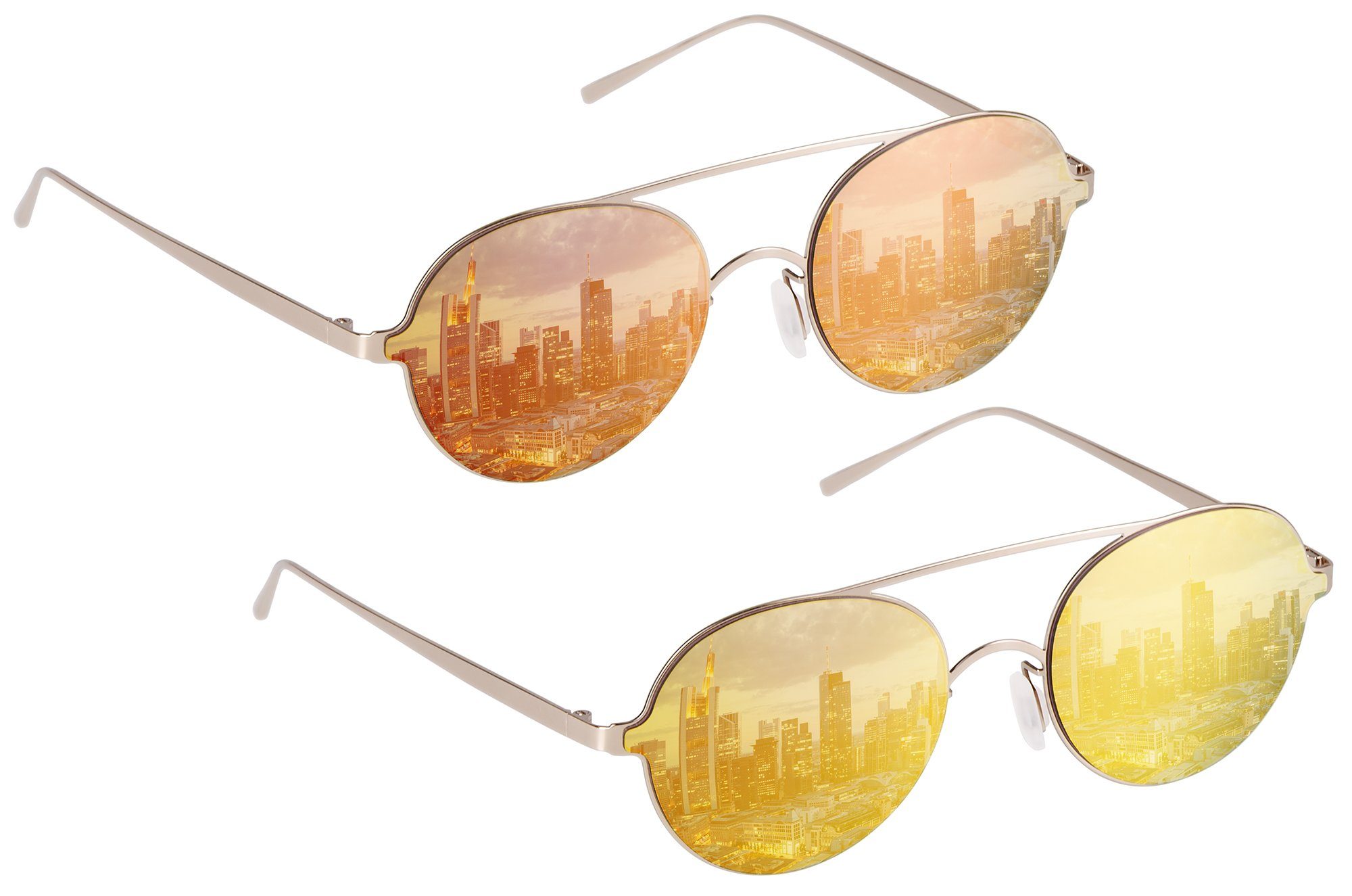 UrbanSky Sonnenbrille Henry verspiegelt - polarisiert warm